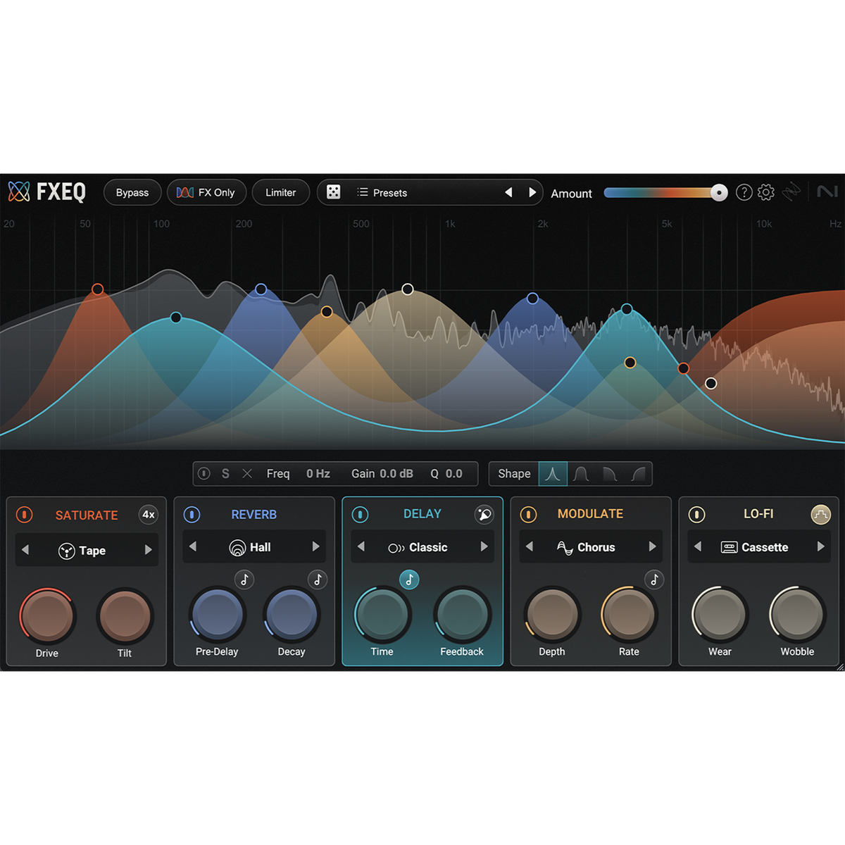 iZotope FXEQ — software interface