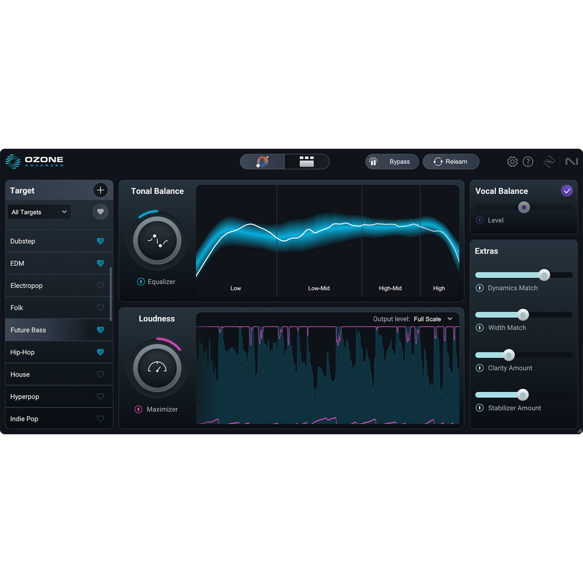 iZotope Ozone 12 Advanced — software interface