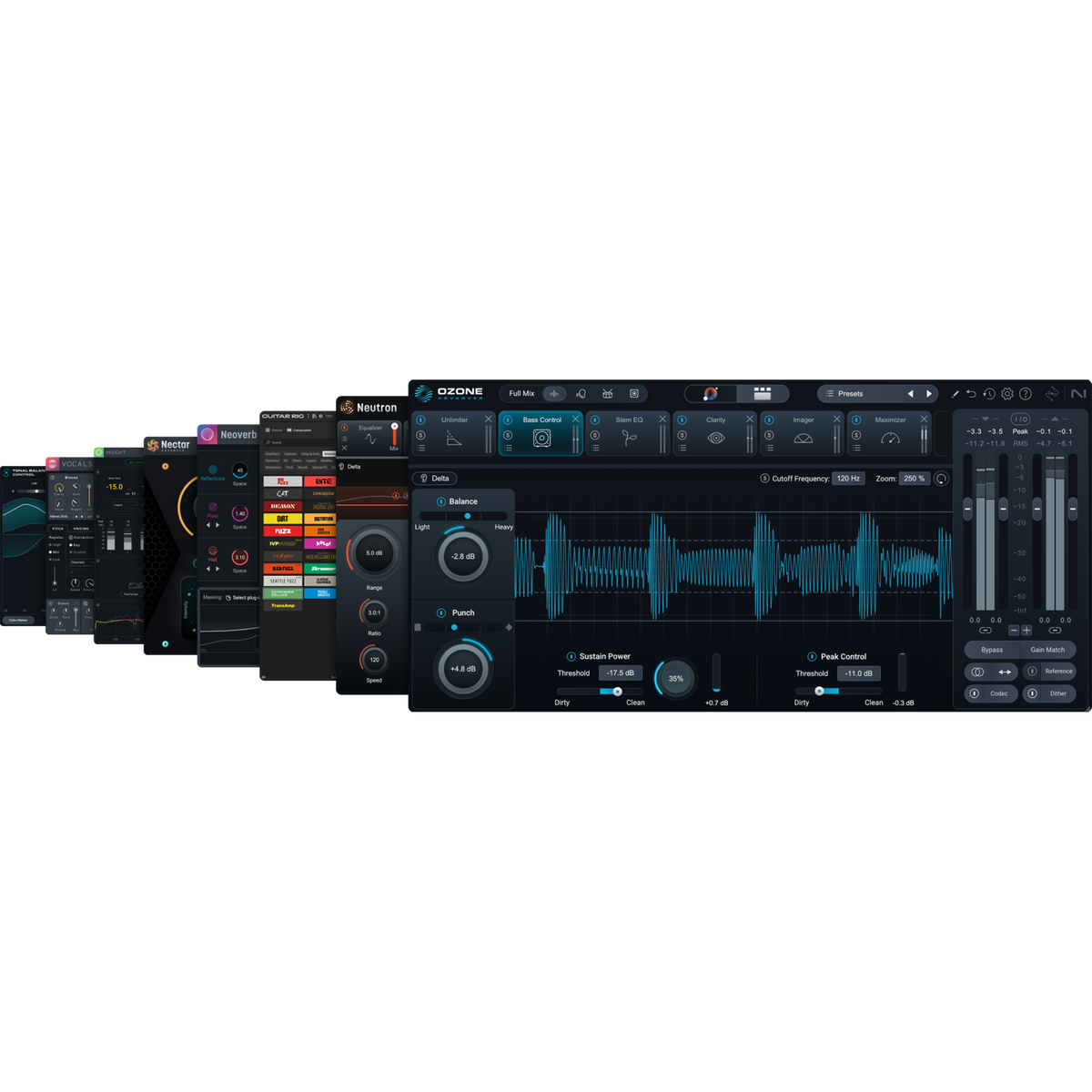iZotope Music Production Suite 9 — software interface