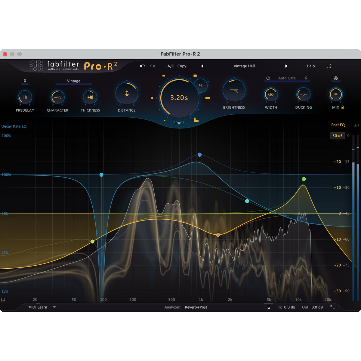 FabFilter Pro-R 2 — software interface