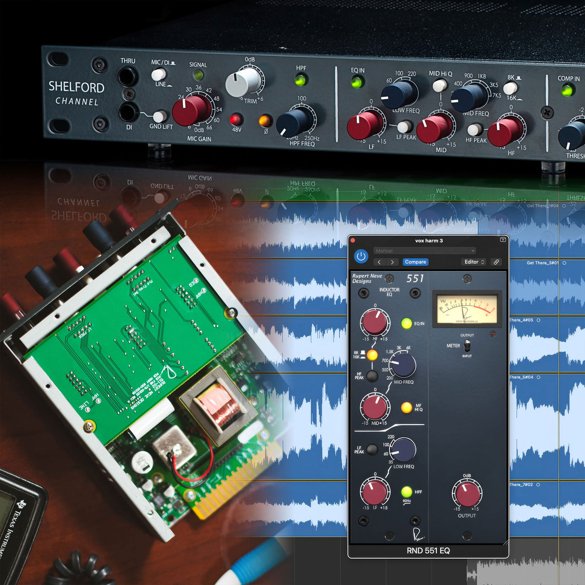 Rupert Neve Designs 551 Inductor EQ Plug-in