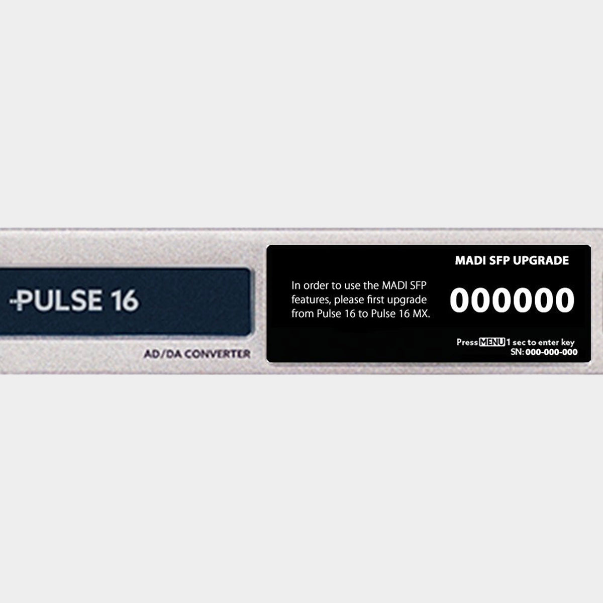 Ferrofish Pulse 16 MX Upgrade Code