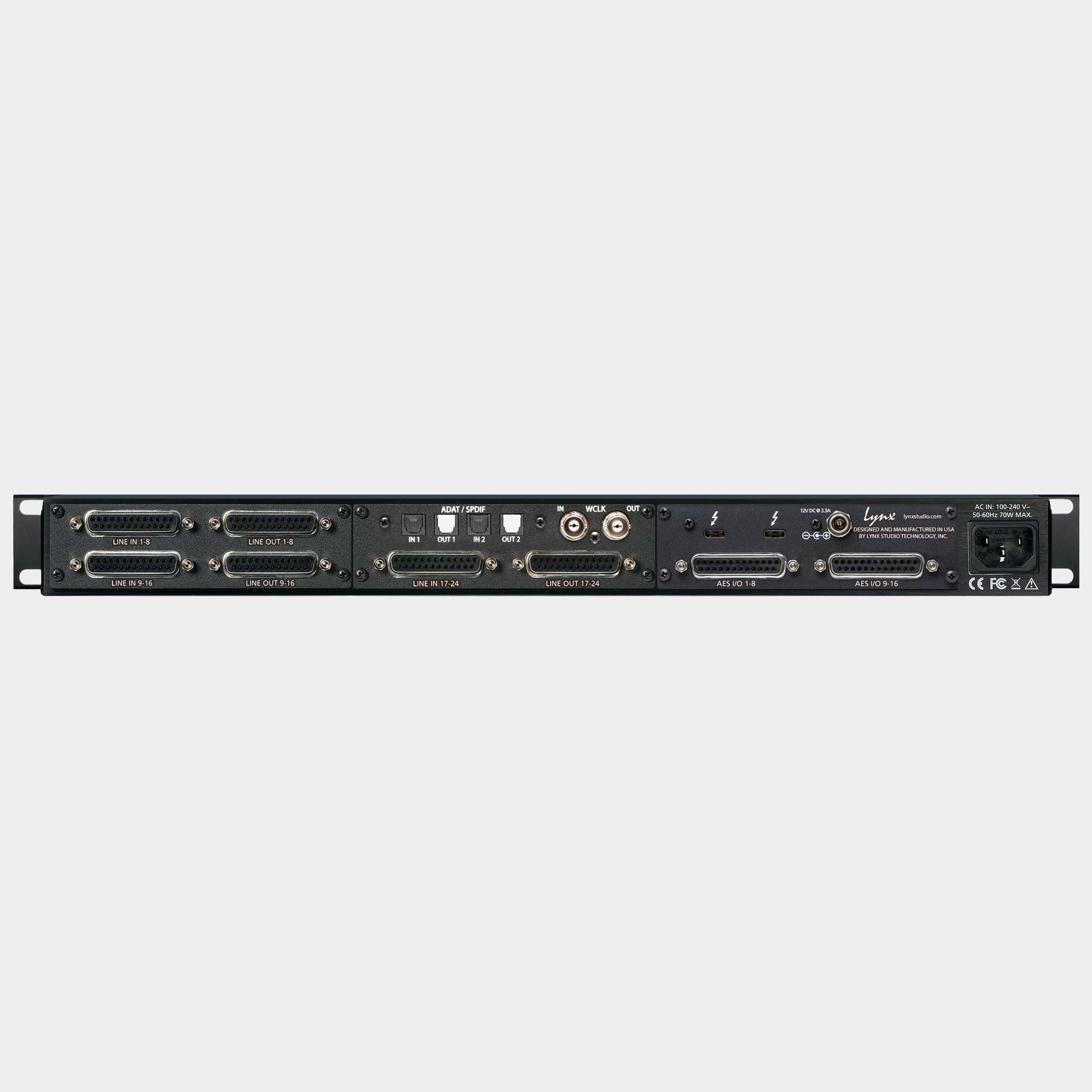 Lynx Aurora (n) 24 Thunderbolt With AES + ADAT