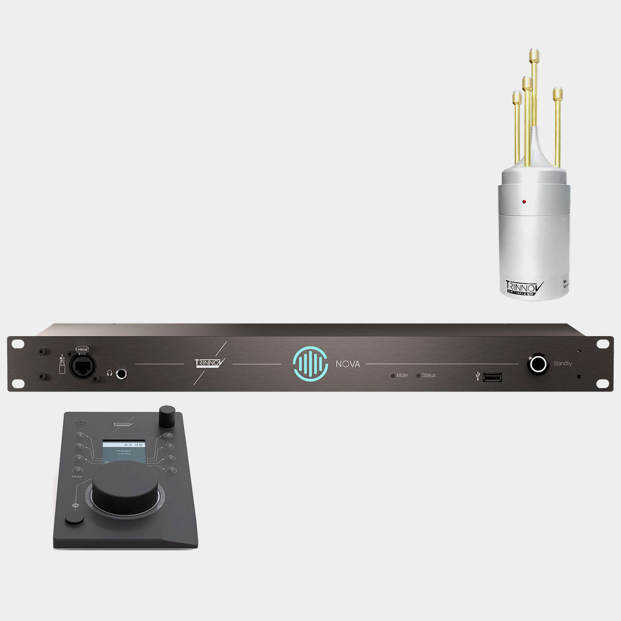 Trinnov Nova + 3D Mic & Remote Bundle (Stereo License)