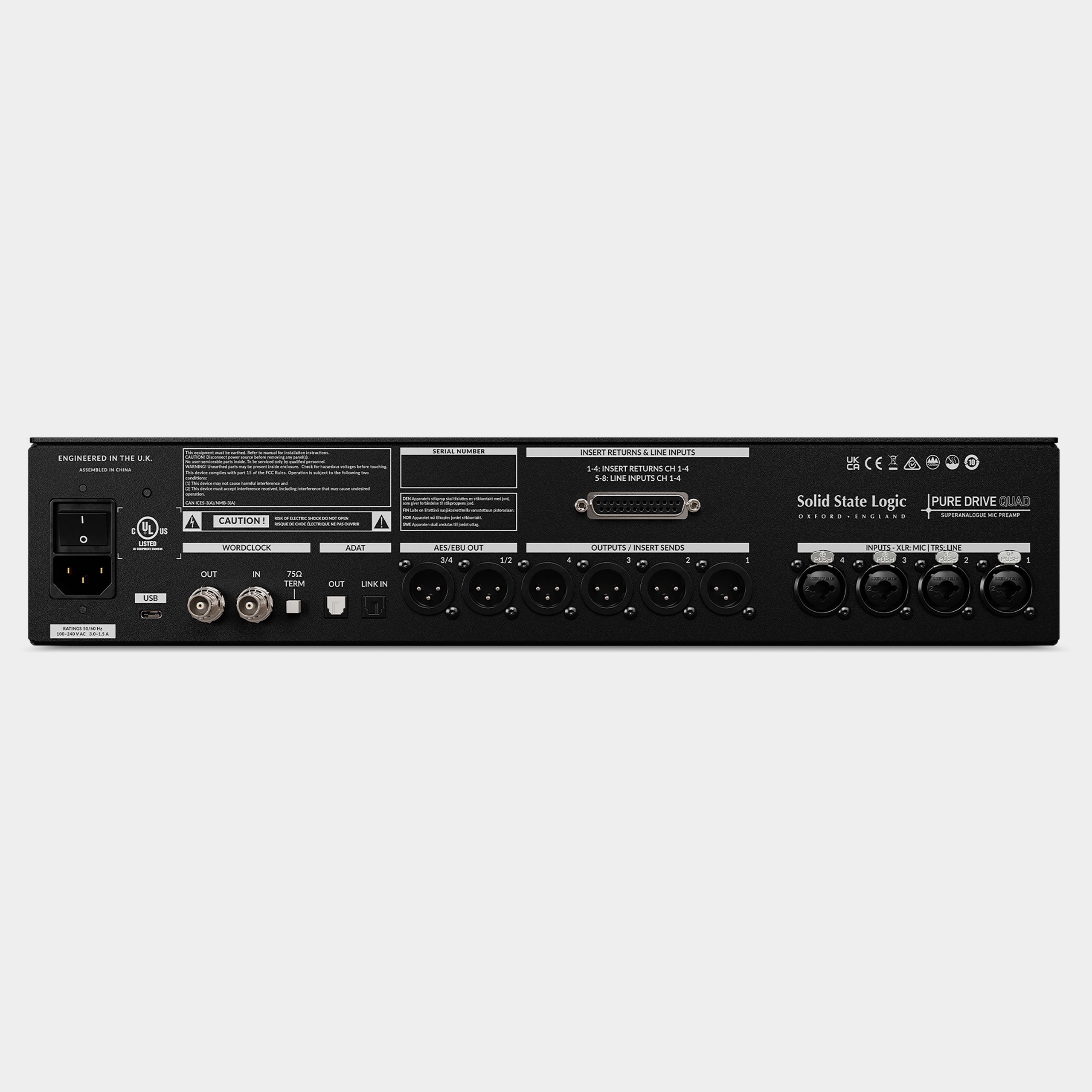 Solid State Logic SSL Pure Drive Quad