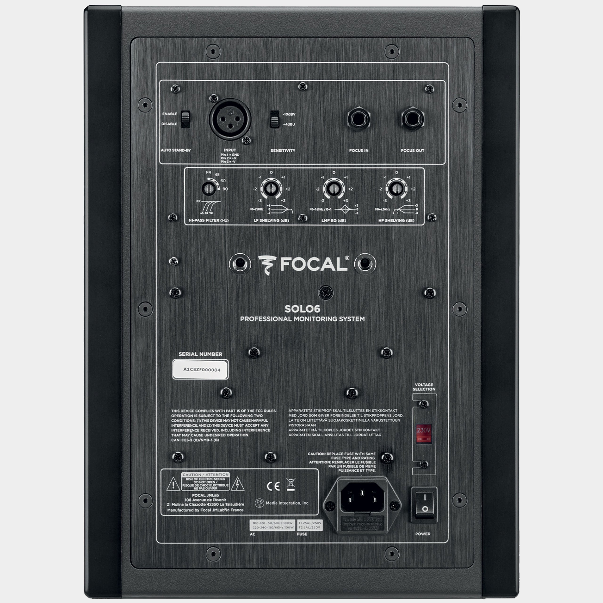 Focal Solo ST6 Black (Single)