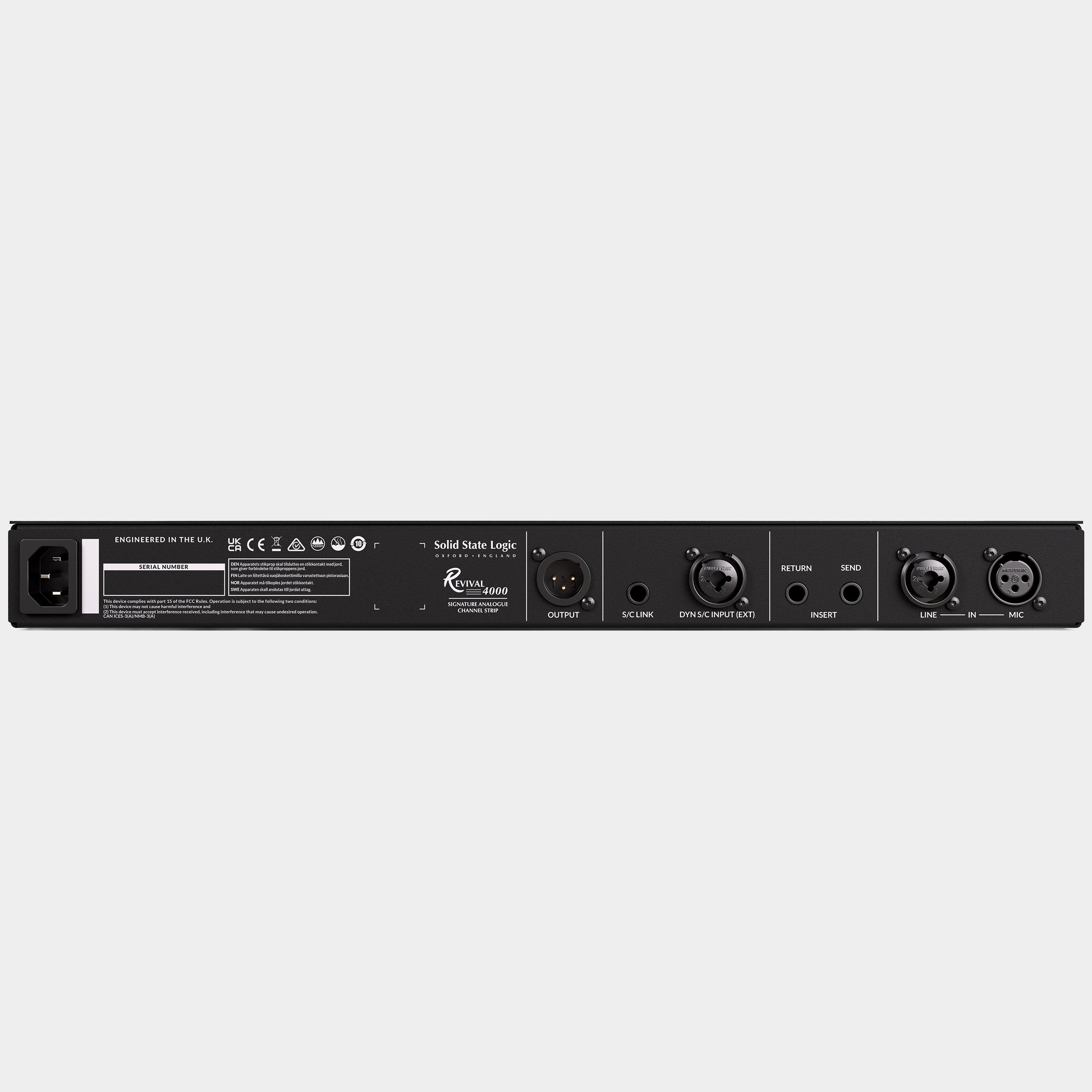 Solid State Logic SSL Revival 4000 Channel Strip
