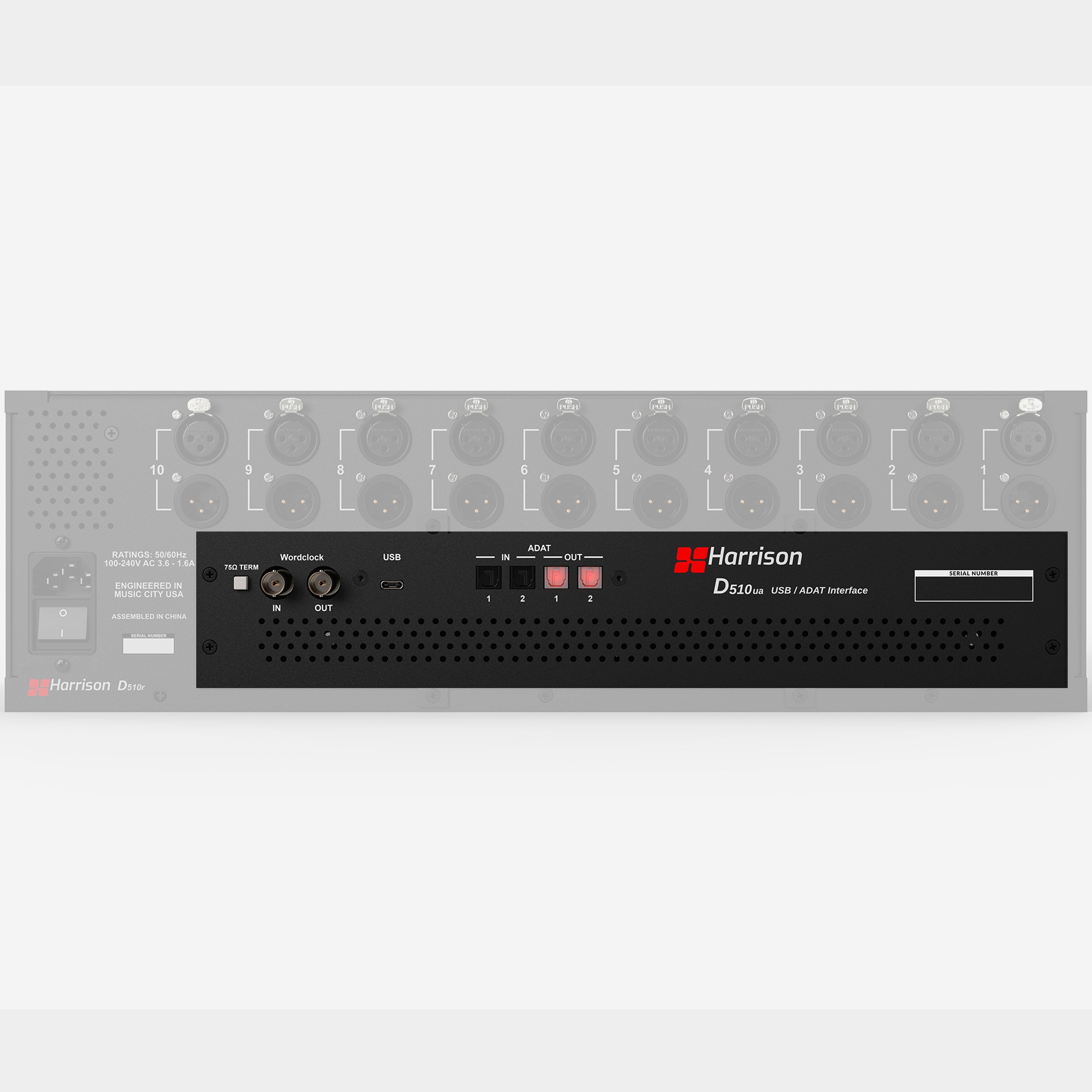 Harrison Audio D510UA USB + ADAT Card for D510R