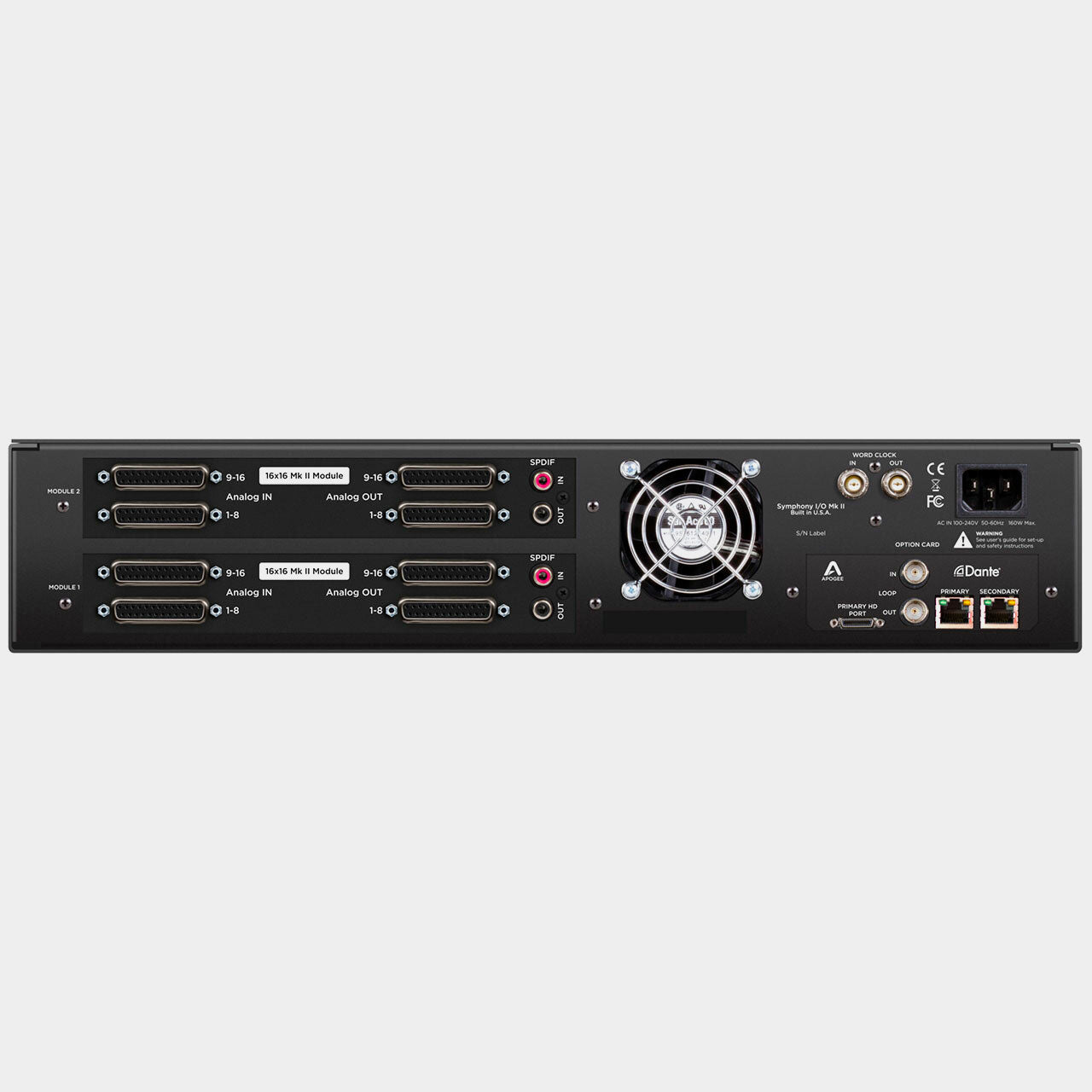 Apogee Symphony I/O MKII 32x32SE Dante + Pro Tools HDX