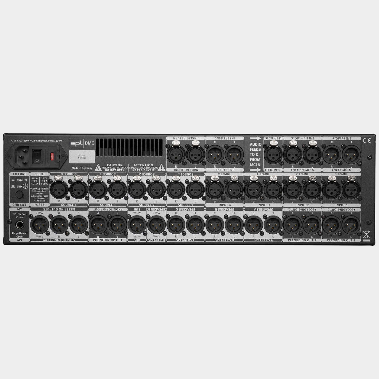 SPL DMC Mastering Console (Red)