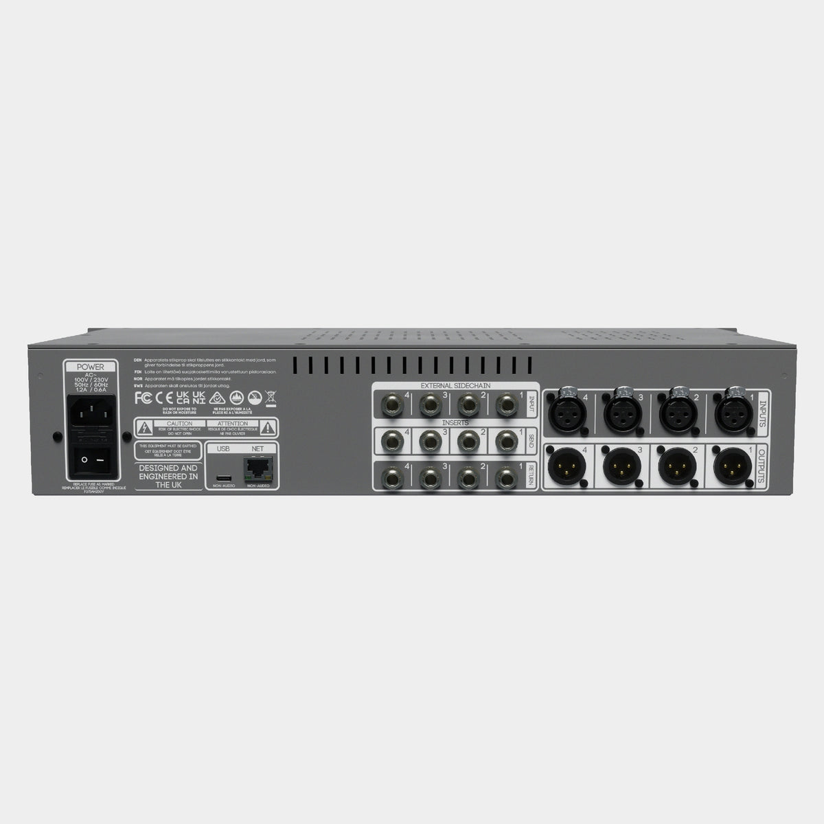 Cranborne Audio Brick Lane MC4 – rear connections