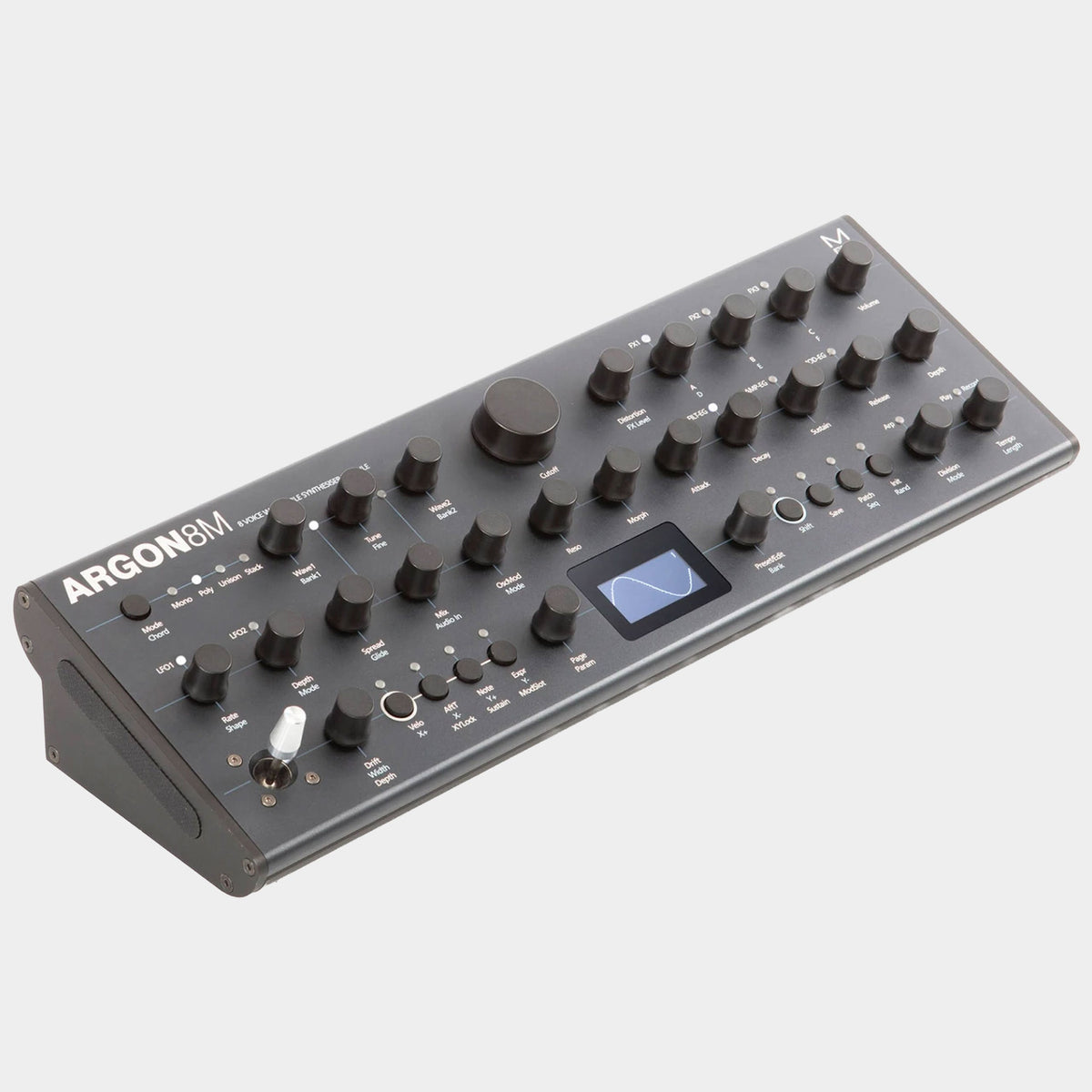 Modal ARGON8M synthesiser, angled view