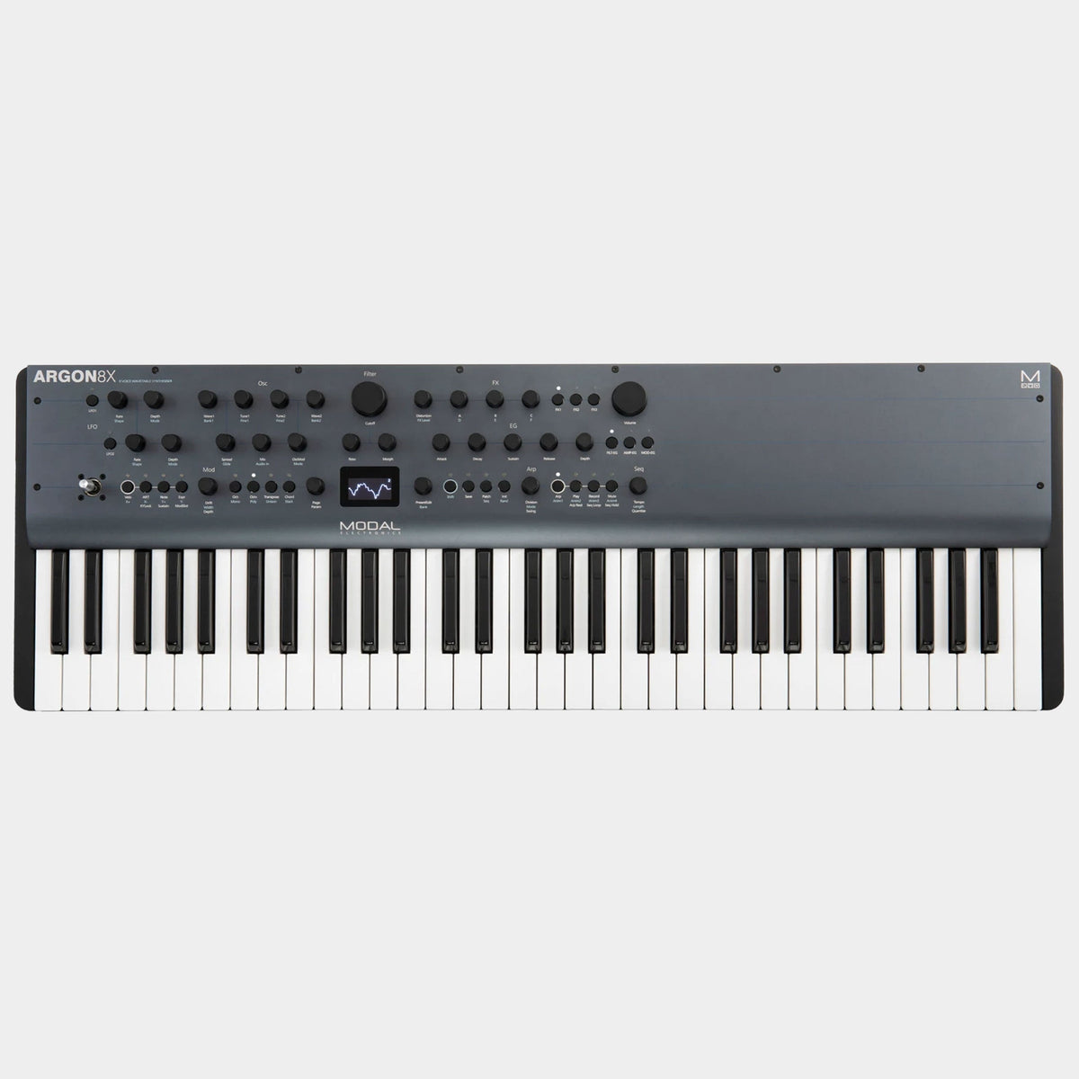 Modal ARGON8X synthesiser, top view