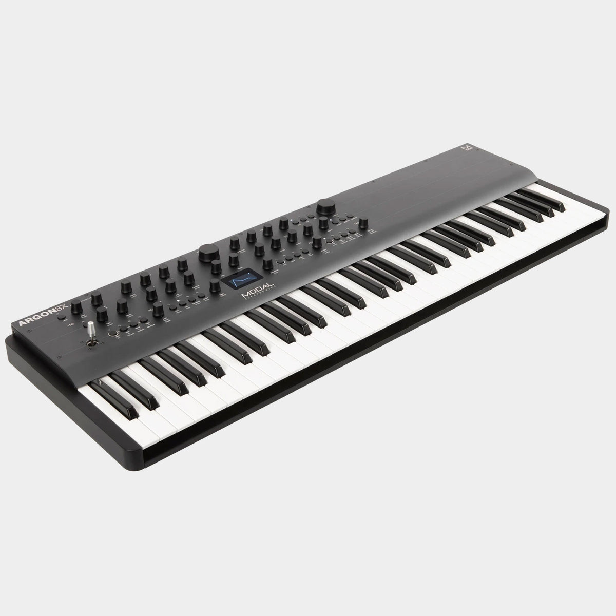 Modal ARGON8X synthesiser, angled view