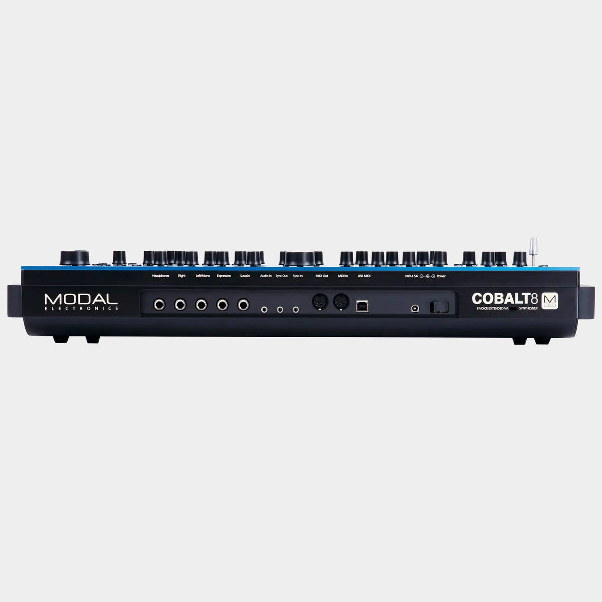 Modal COBALT8 synthesiser, rear connections