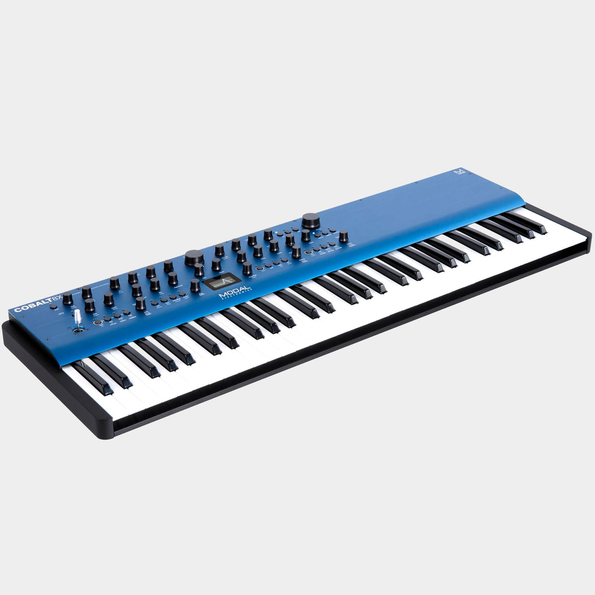 Modal COBALT8X synthesiser, angled view