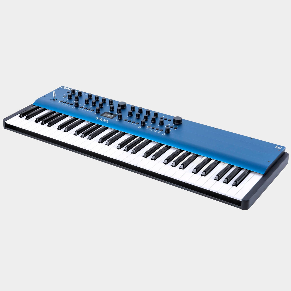 Modal COBALT8X synthesiser, alternate angled view