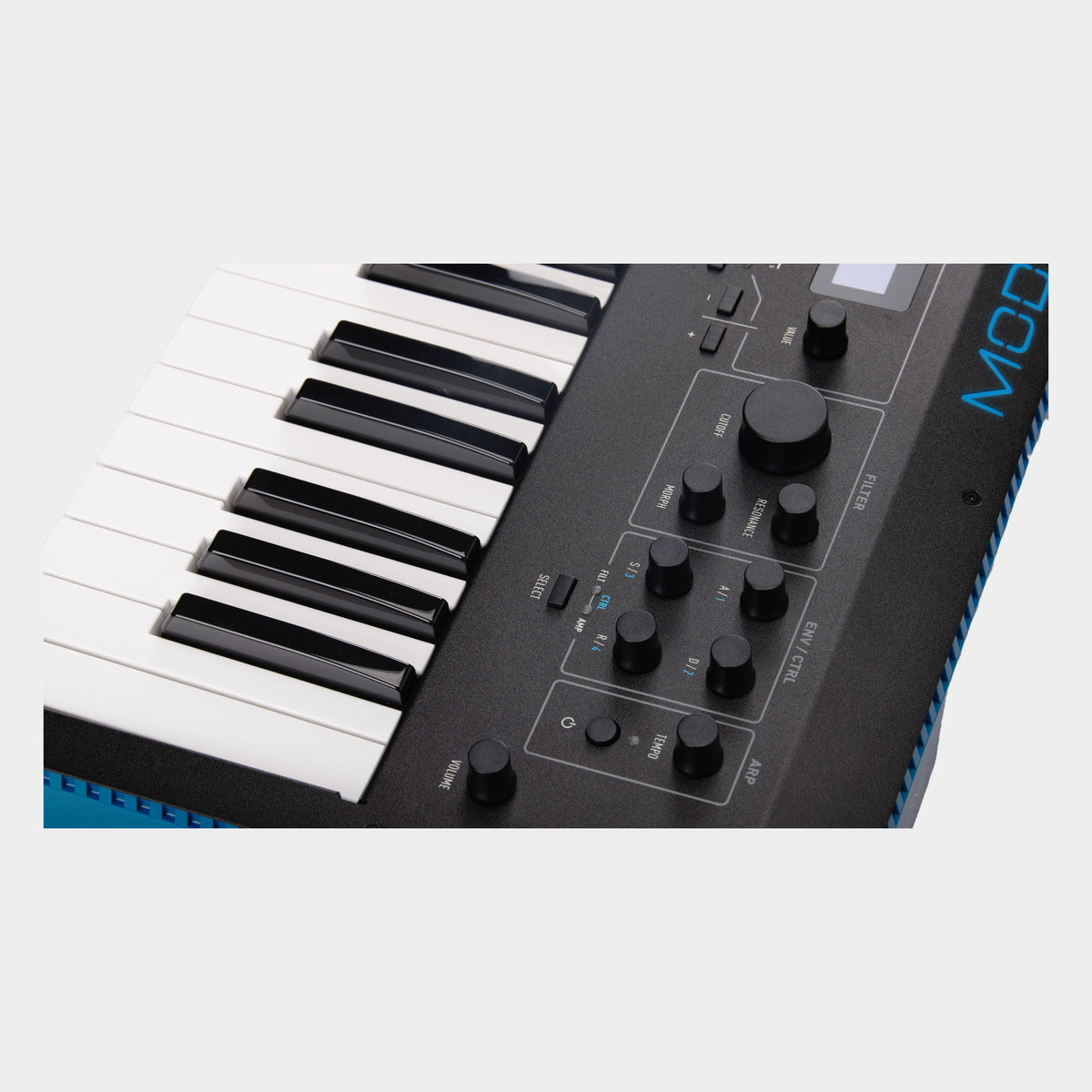 Modal ELEMENT One synthesiser, keyboard detail