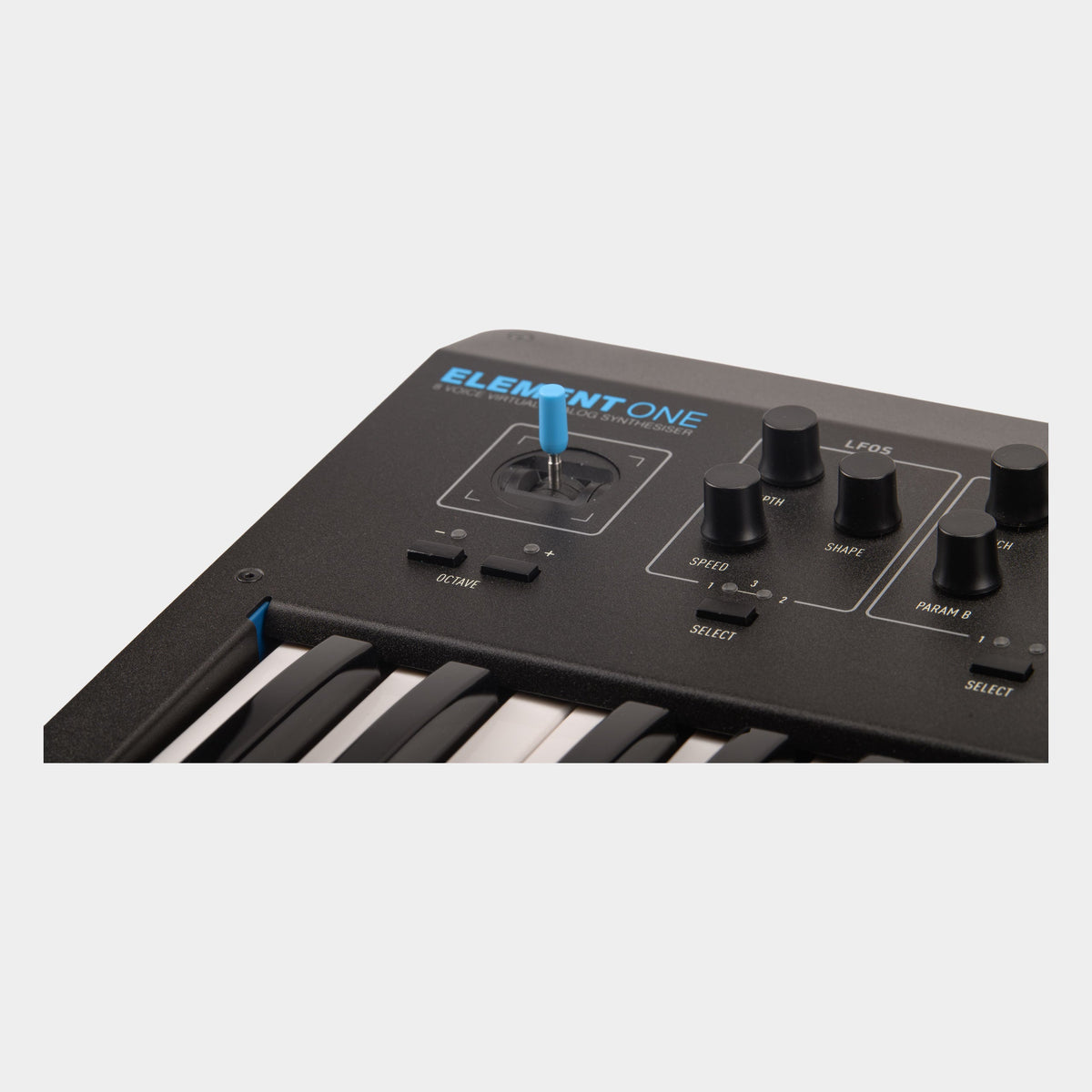 Modal ELEMENT One synthesiser, control panel detail
