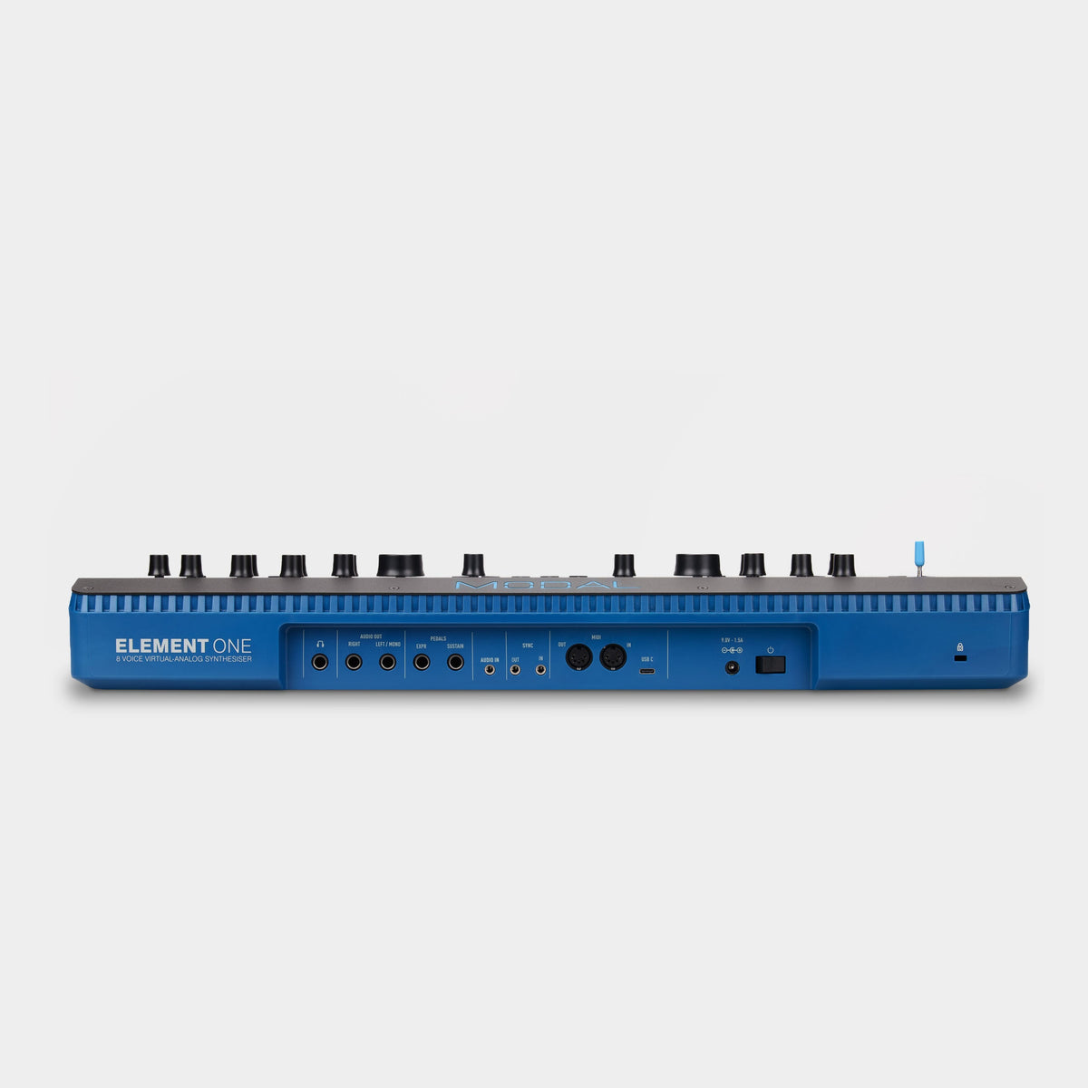 Modal ELEMENT One synthesiser, rear connections
