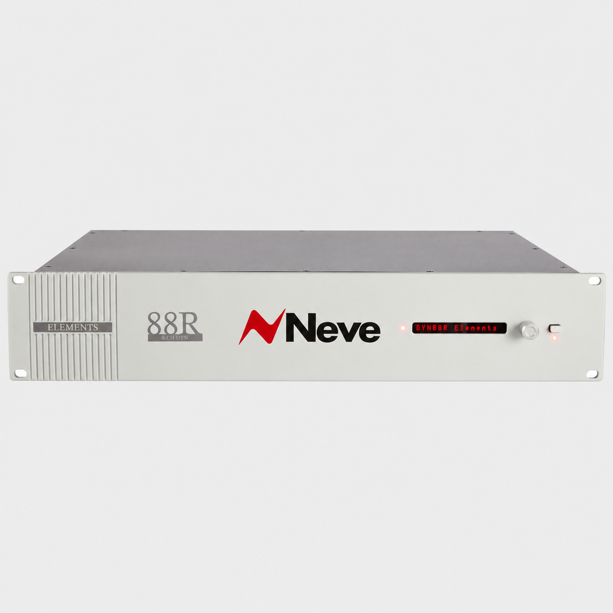 Neve Elements 88R DYNAMICS, front view on light grey background