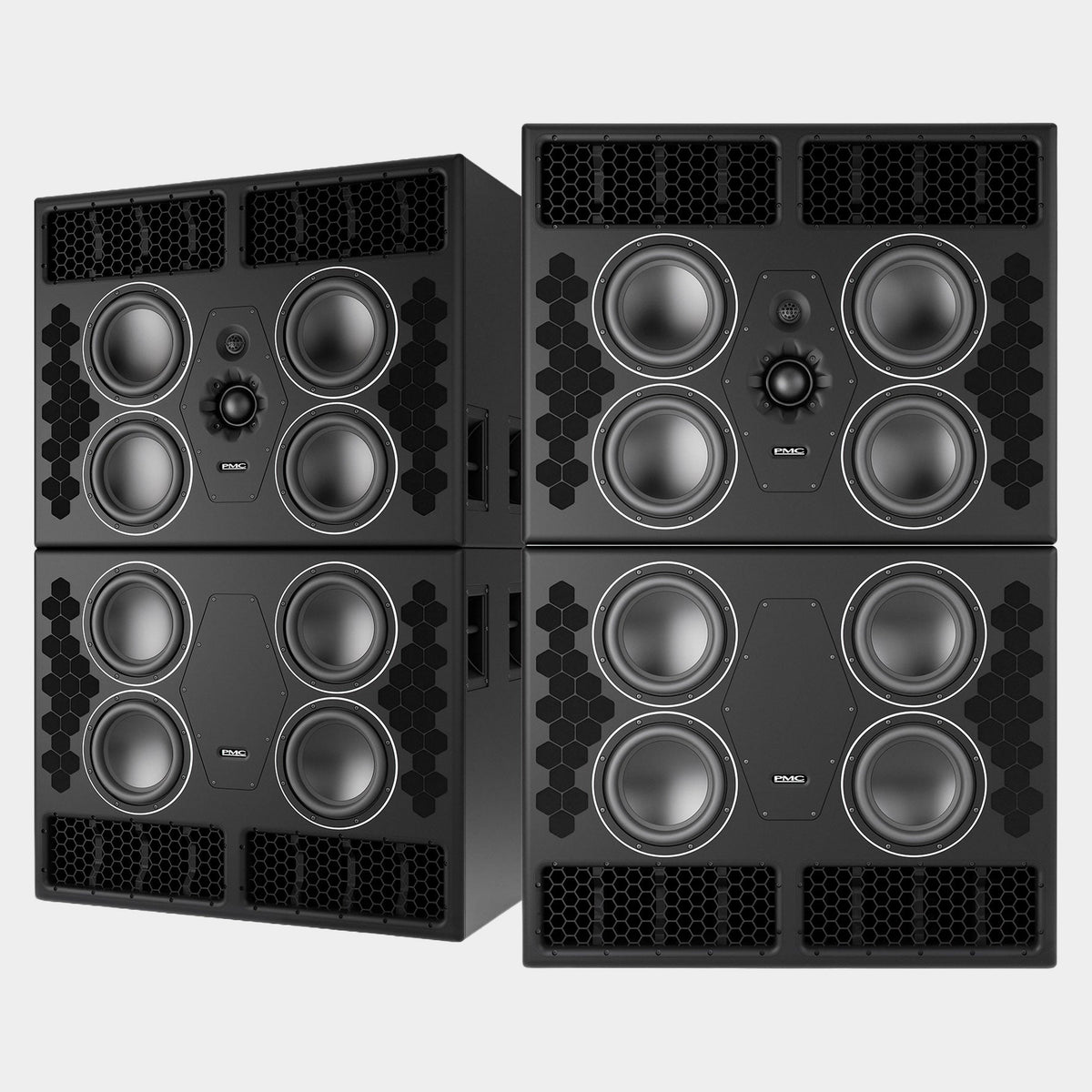 PMC10-4 XBD monitors — stereo configuration