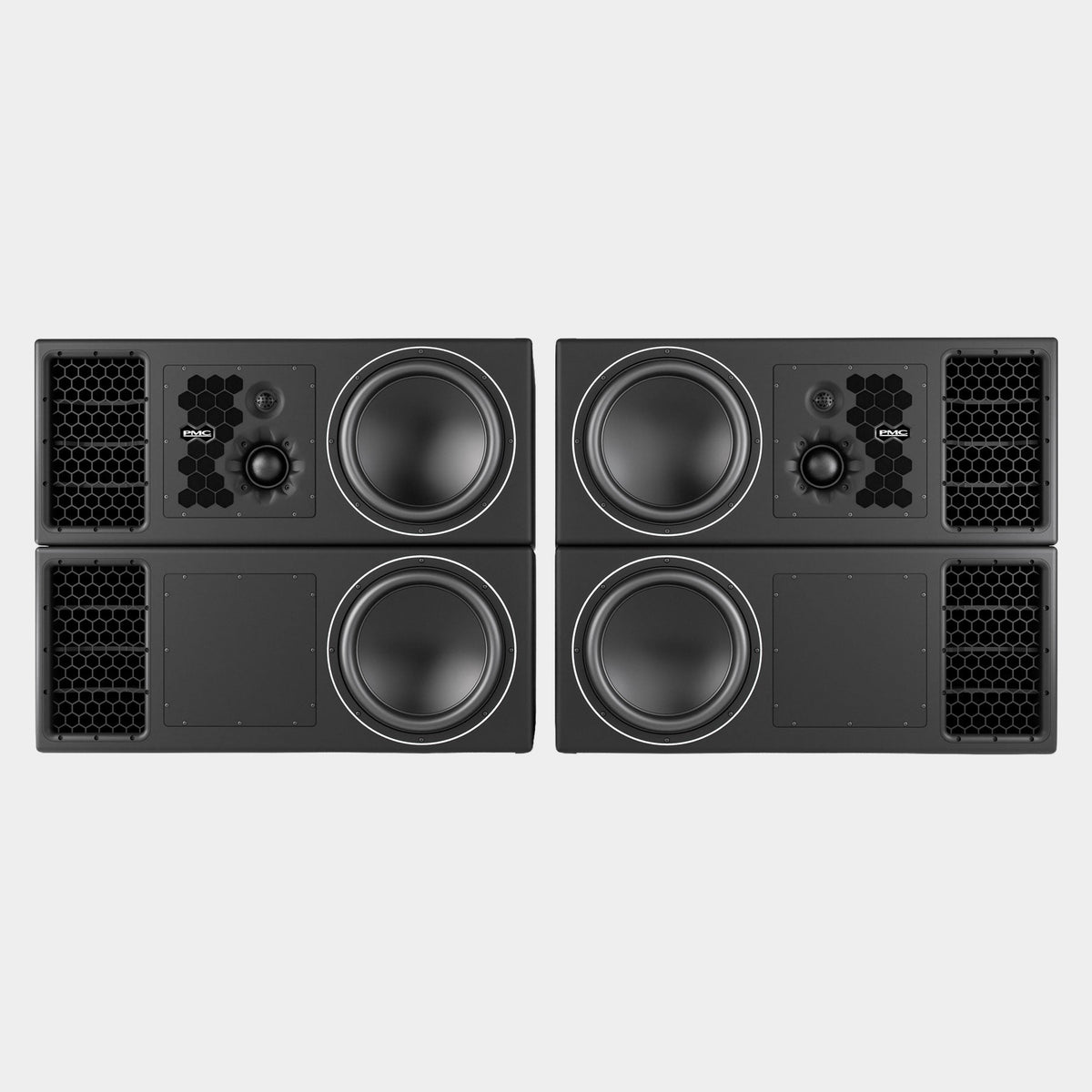 PMC15 XBD monitors — stereo configuration
