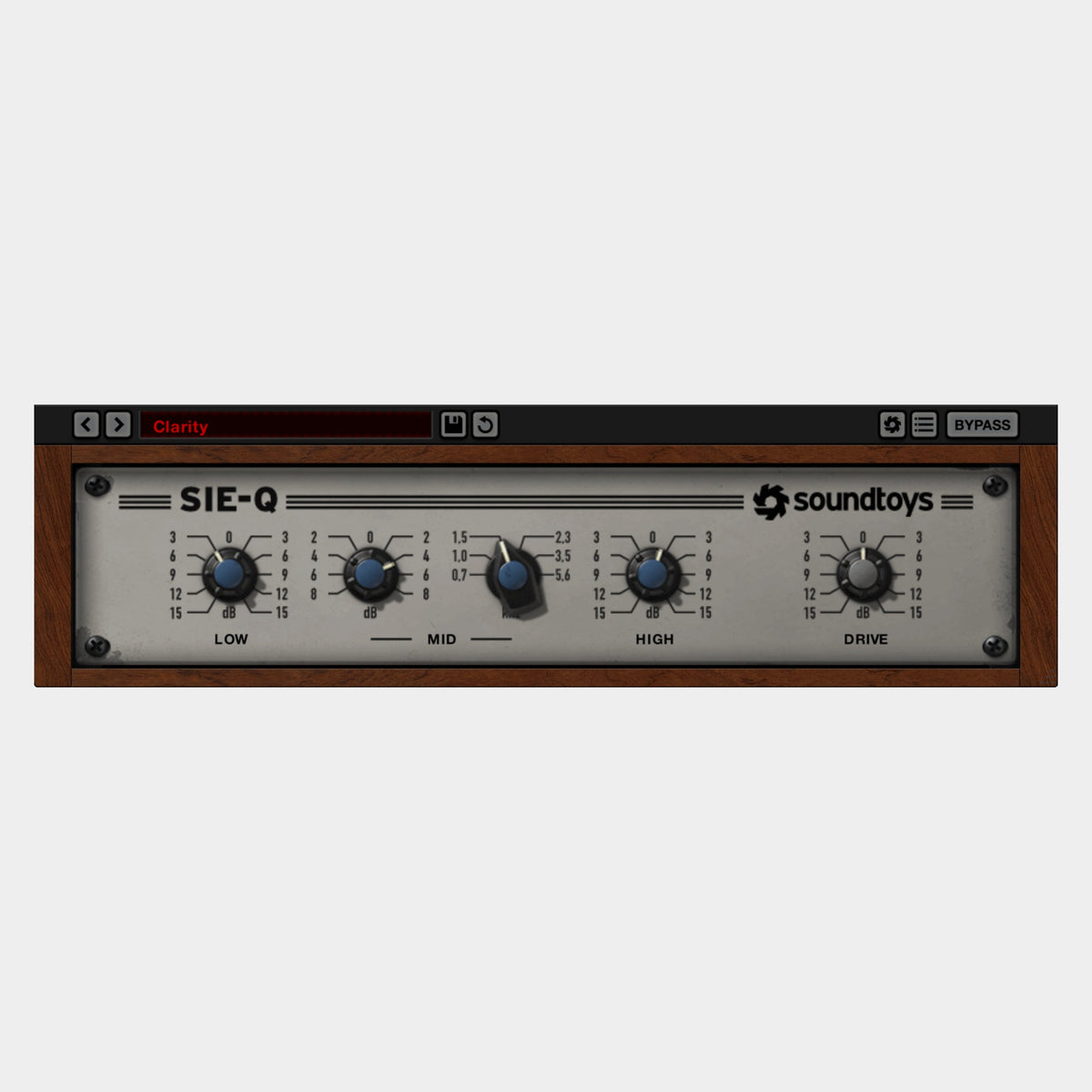 Soundtoys Sie-Q 5 software interface