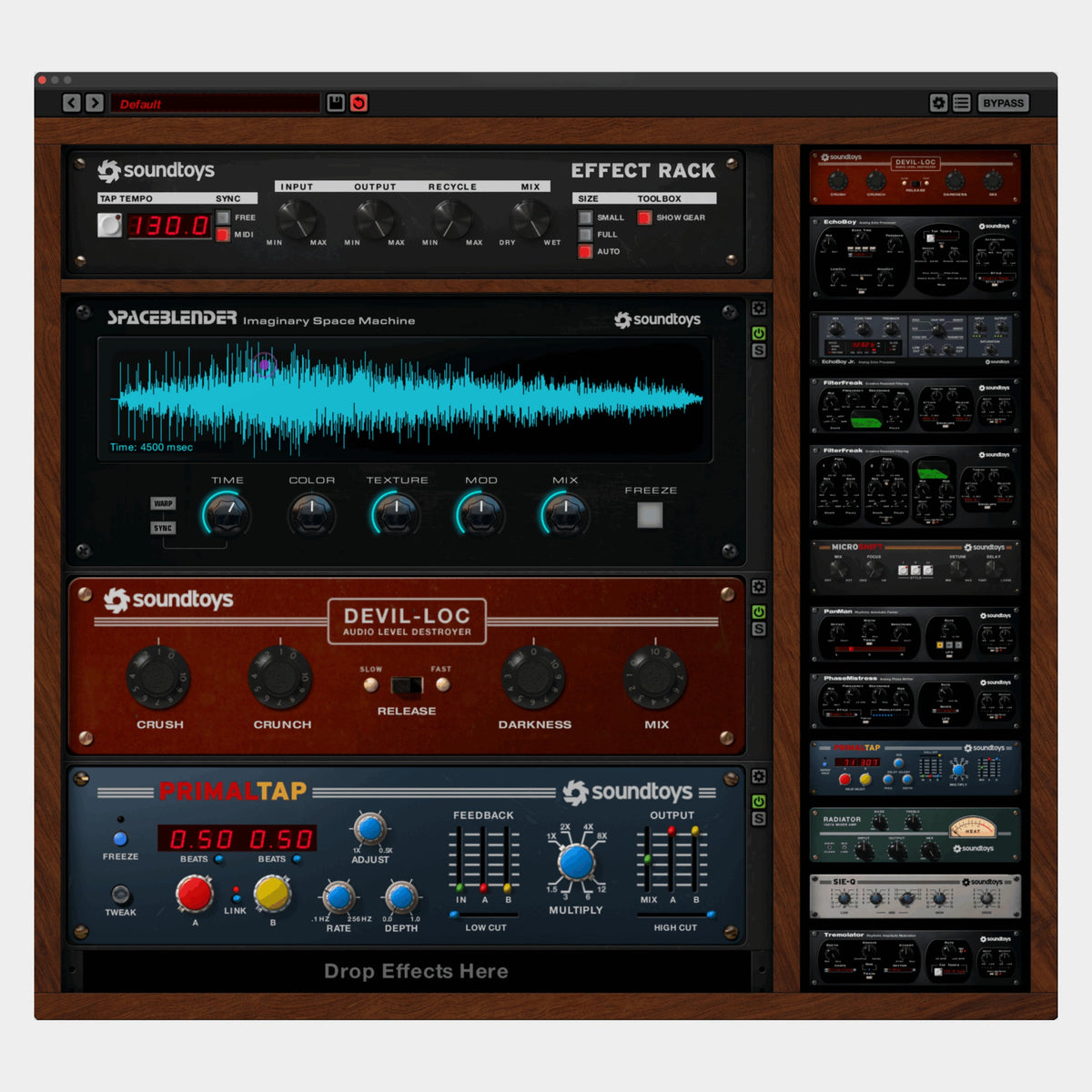 Soundtoys 5.5 software interface