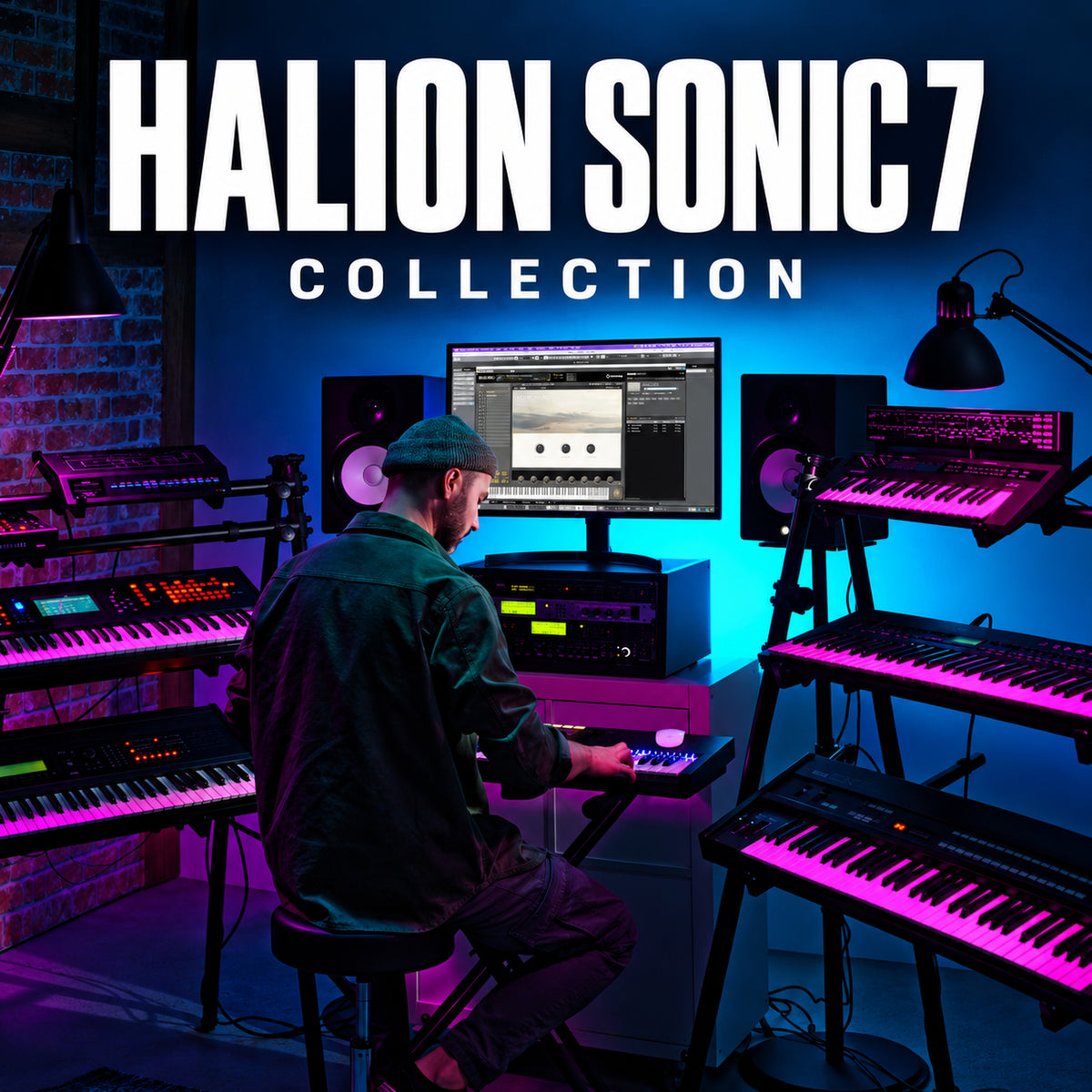 Steinberg HALion Sonic 7 Collection – full-frame product artwork