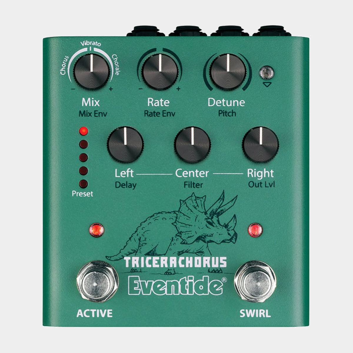 Eventide TRICERACHORUS-PEDAL — front view