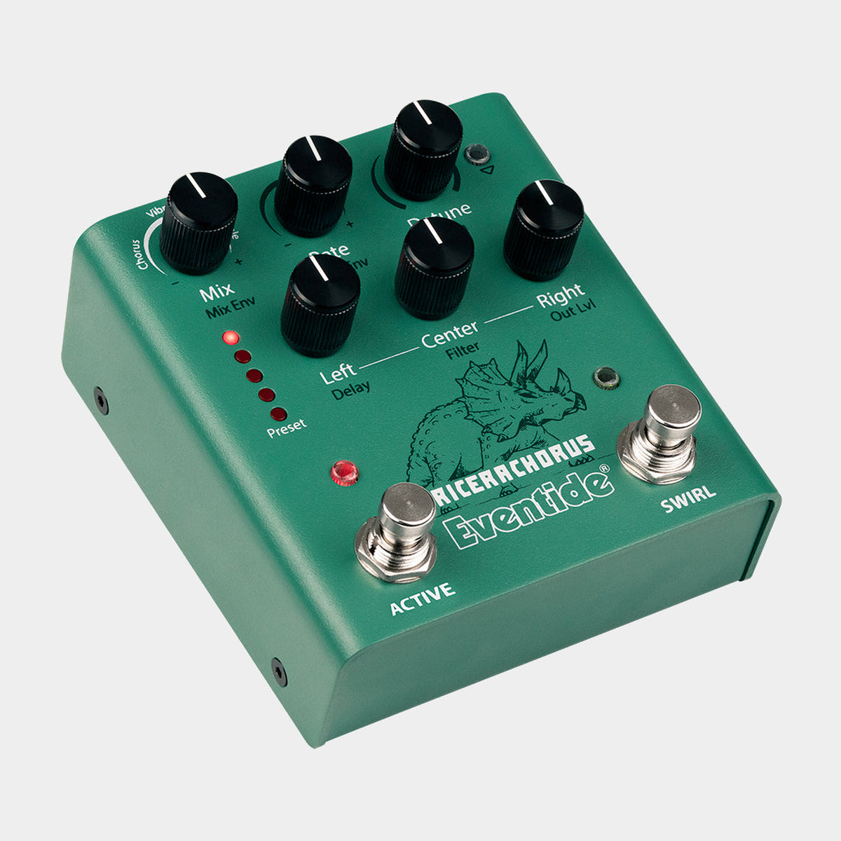 Eventide TRICERACHORUS-PEDAL — angled view