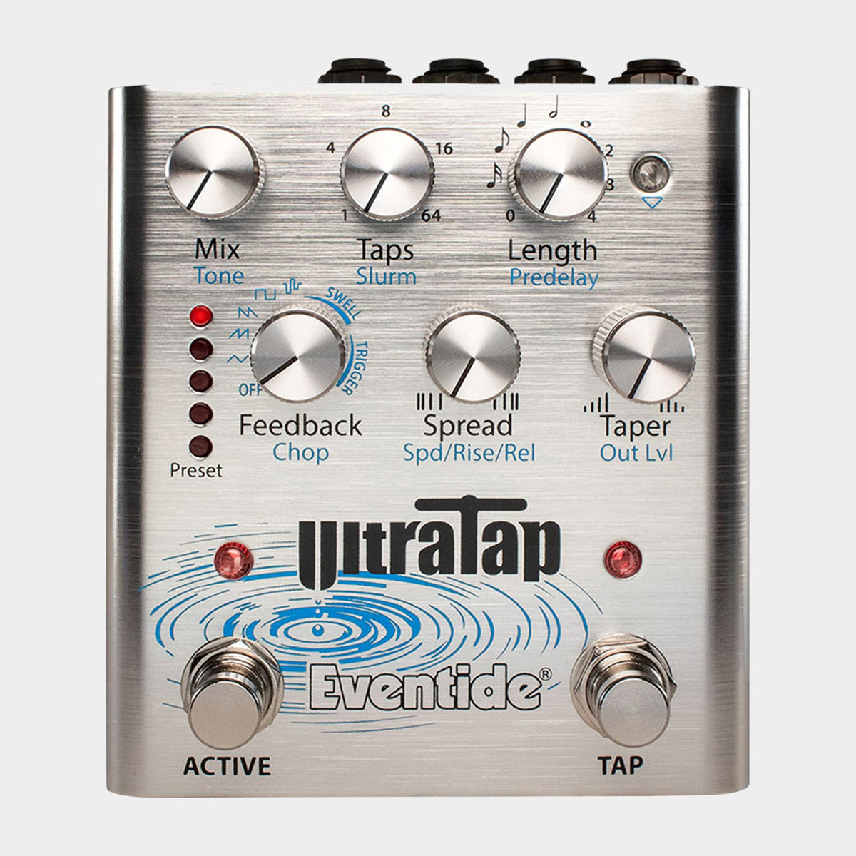 Eventide ULTRATAP-PEDAL — front view