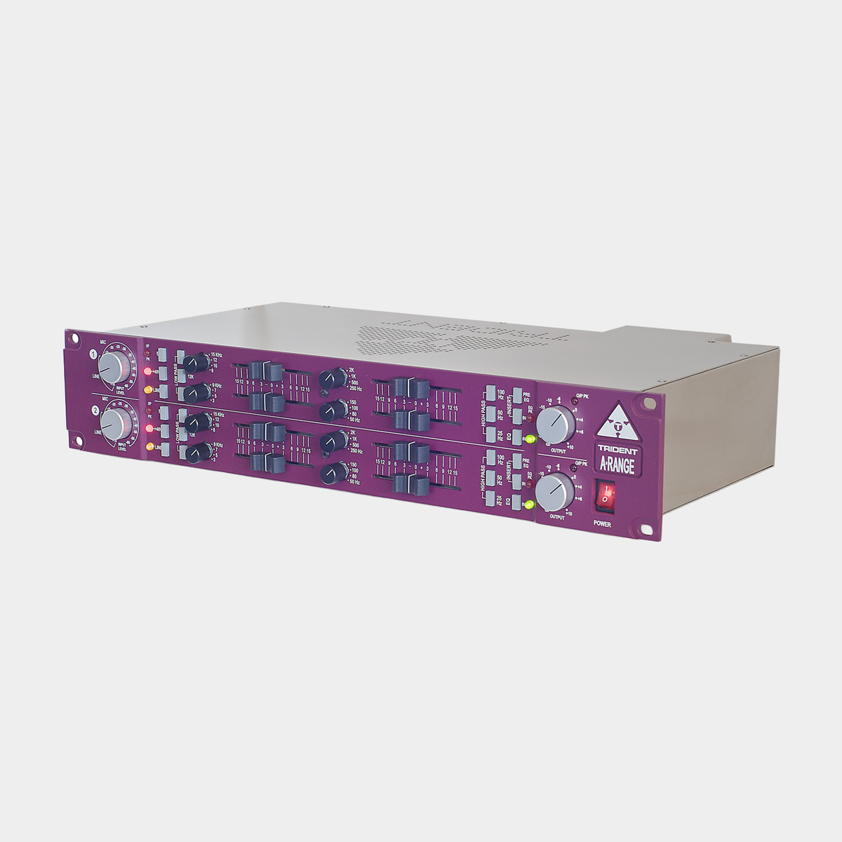 Trident A-Range Dual Channel Strip, angled front view