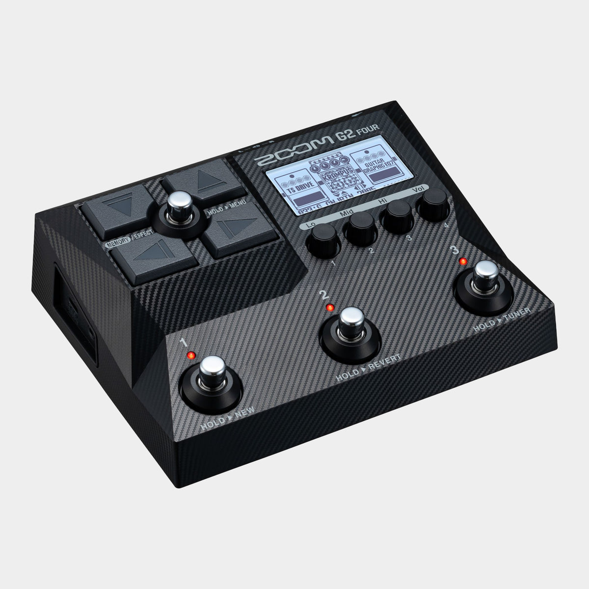 Zoom G2 FOUR (UK) Guitar Multi-Effects Pedal, product view