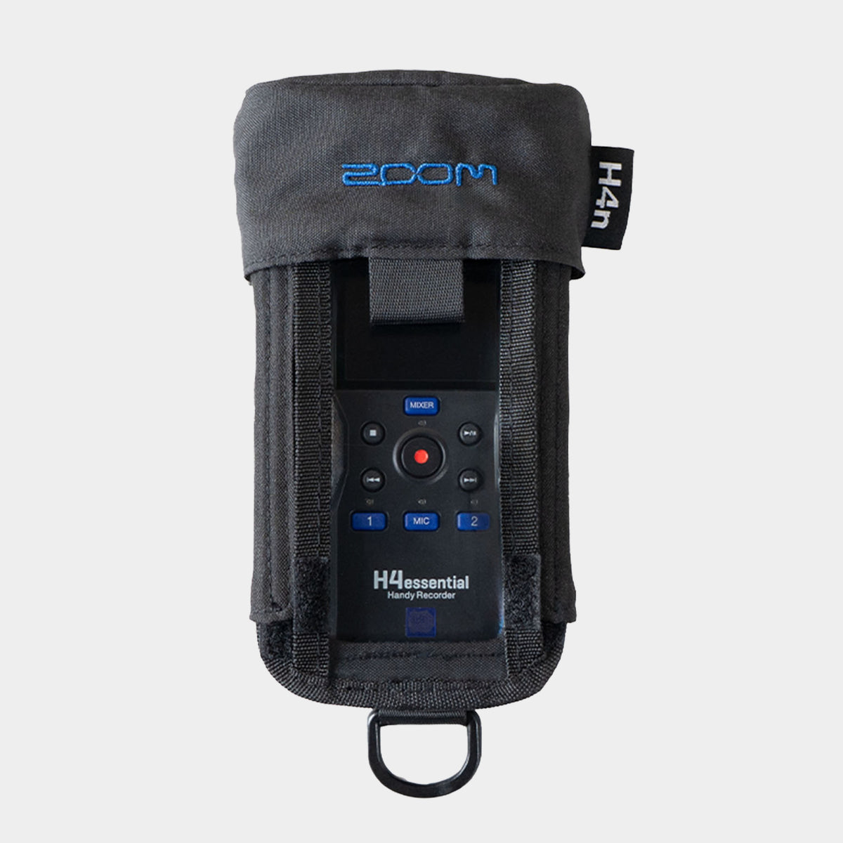 Zoom PCH-4n protective case shown fitted to an H4essential recorder; recorder not included