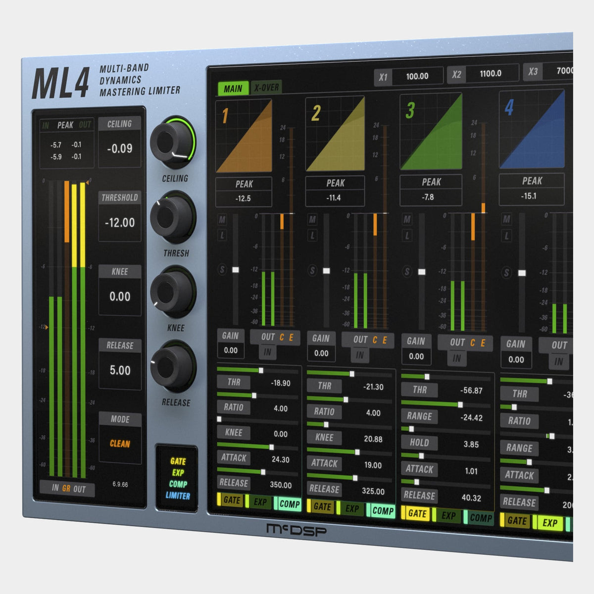 McDSP ML4000 Mastering Limiter v7 product image