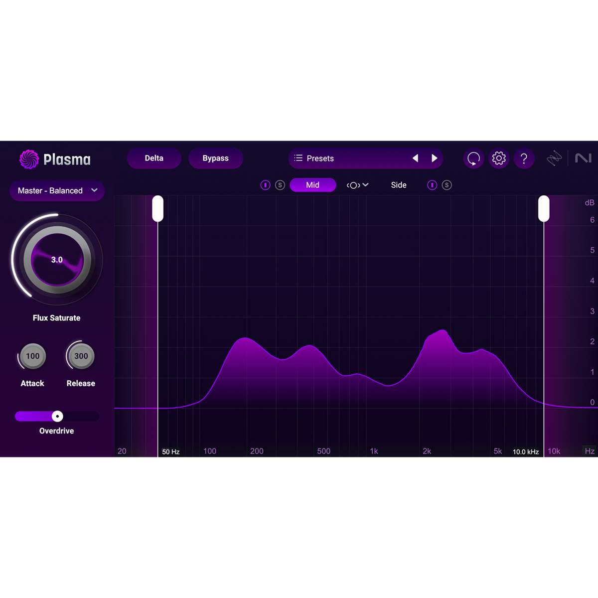 iZotope Plasma — software interface