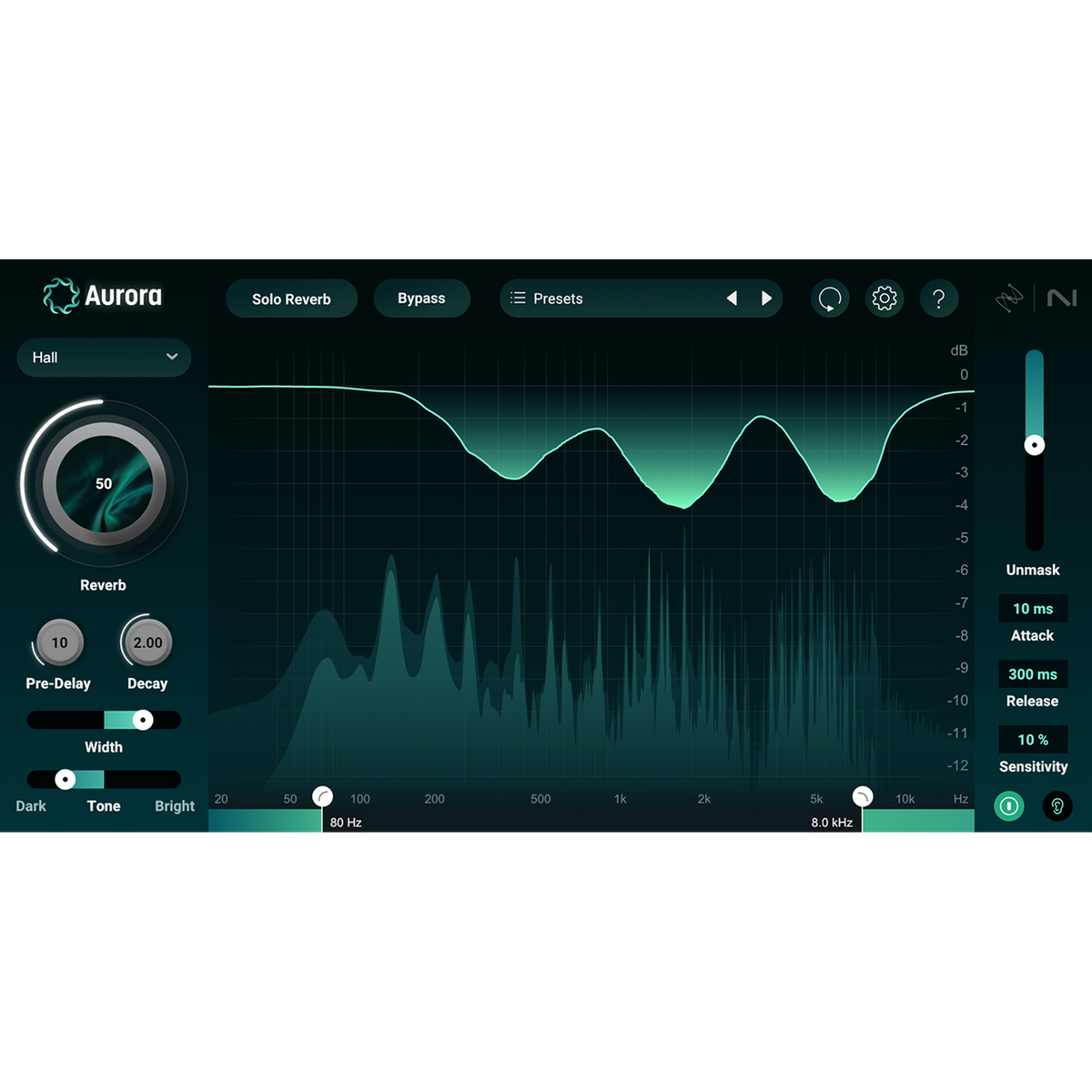 iZotope Aurora — software interface