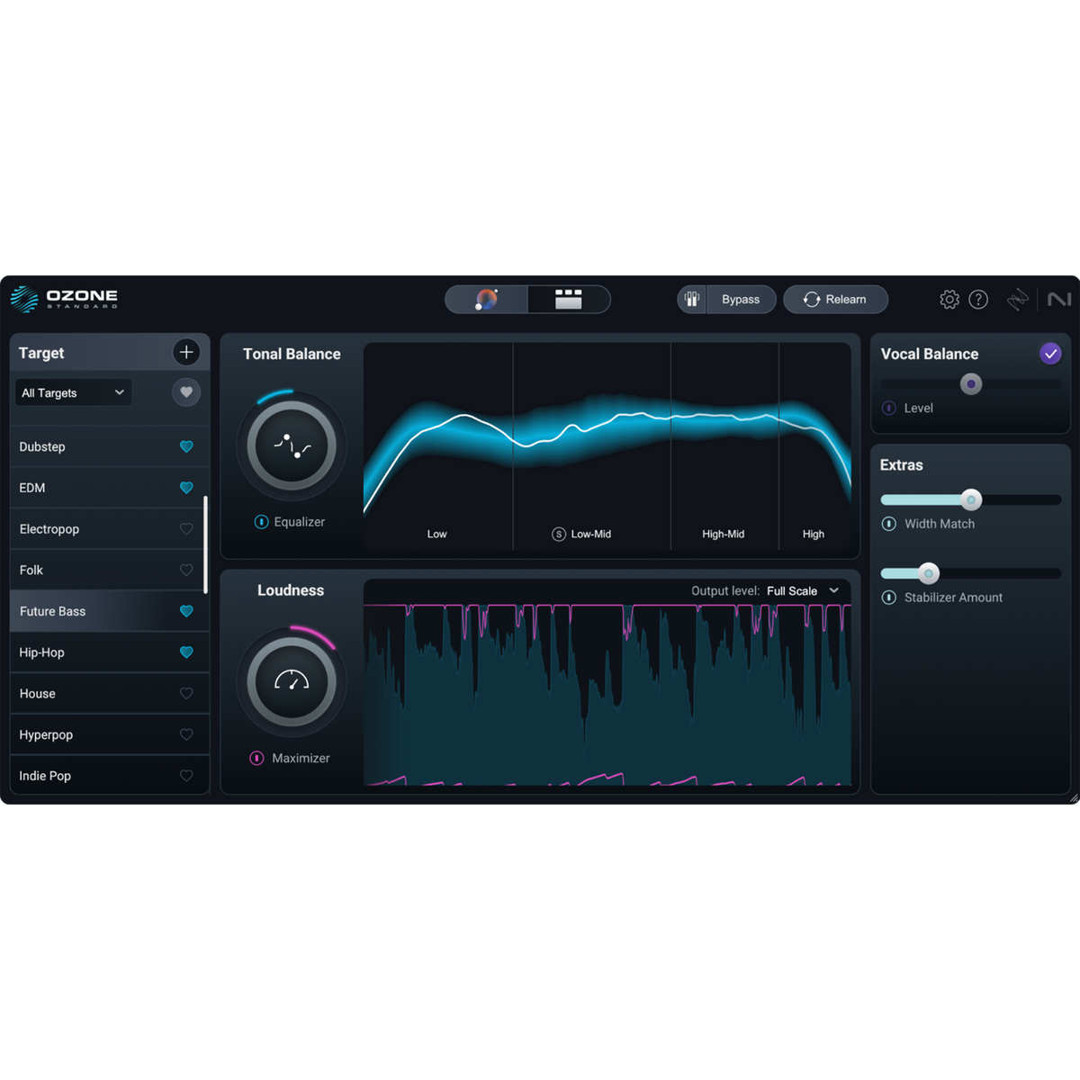 iZotope Ozone 12 Standard — software interface