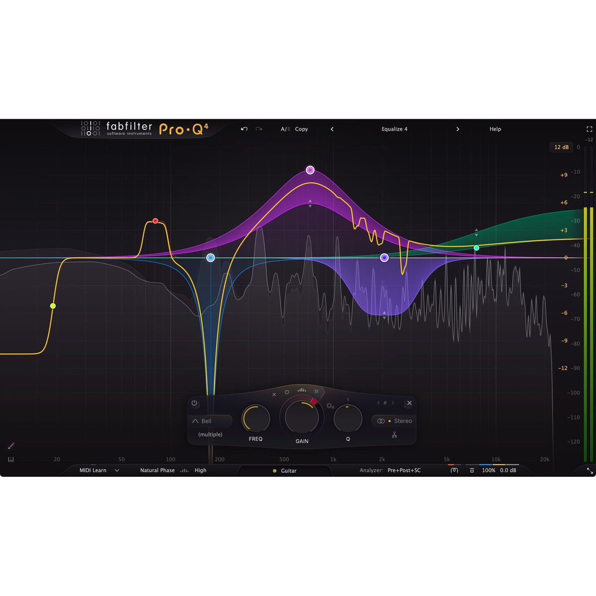 FabFilter Pro-Q 4 — software interface
