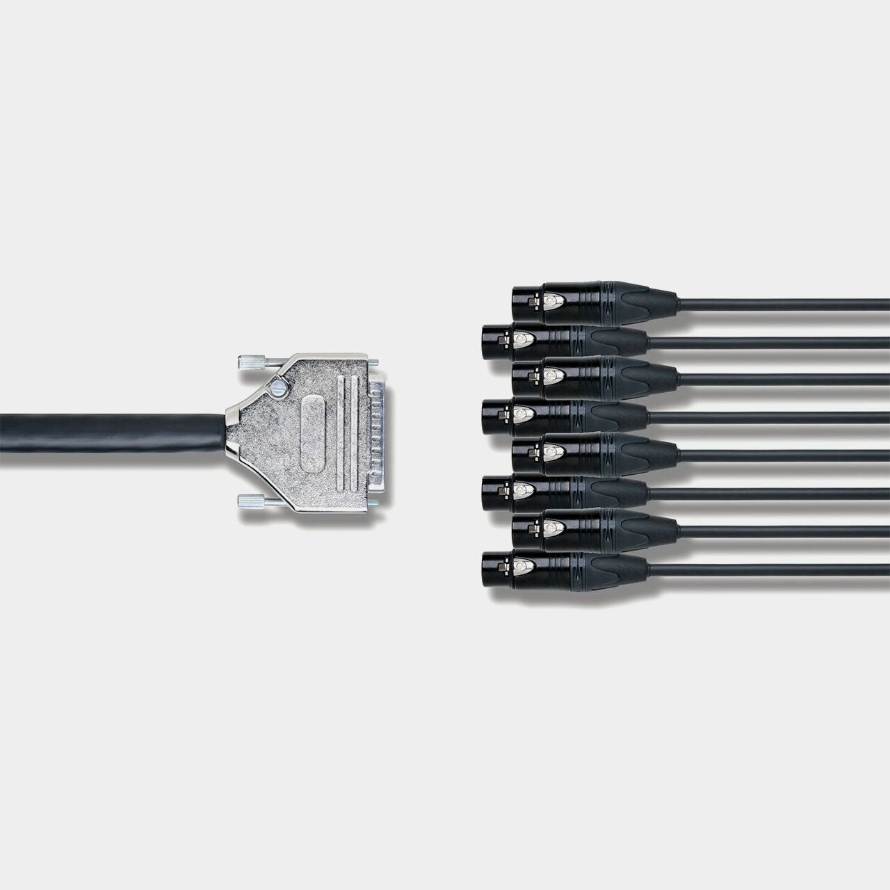 Mogami 8x XLRF to DB25 (3m)