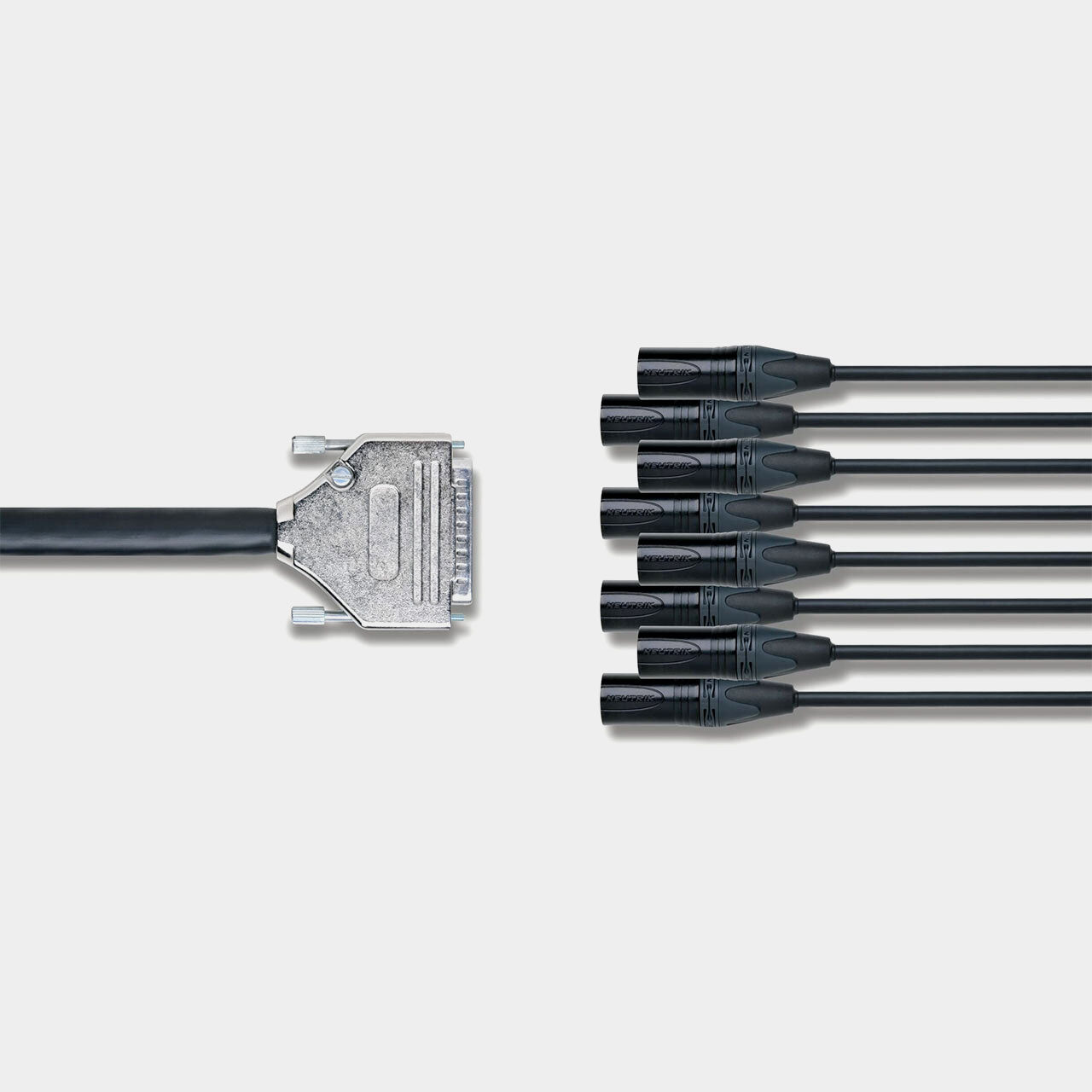 Mogami 8x XLRM to DB25 (3m)