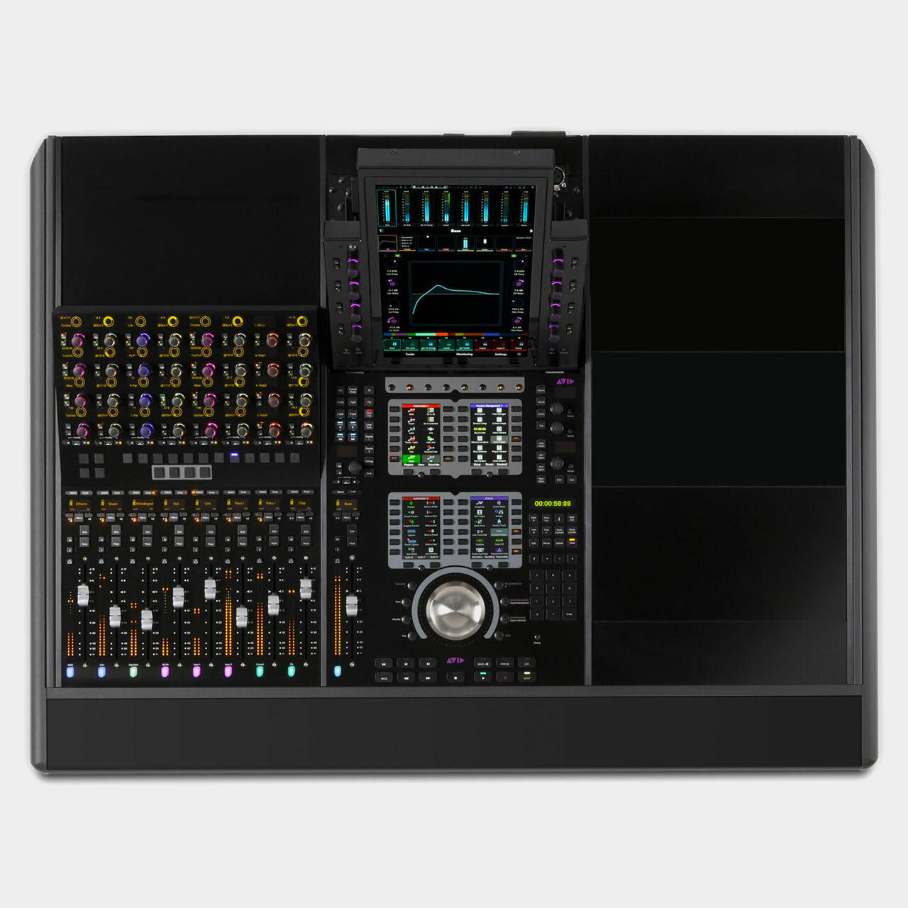 Avid S4 - 8 Fader 3-Foot Base System