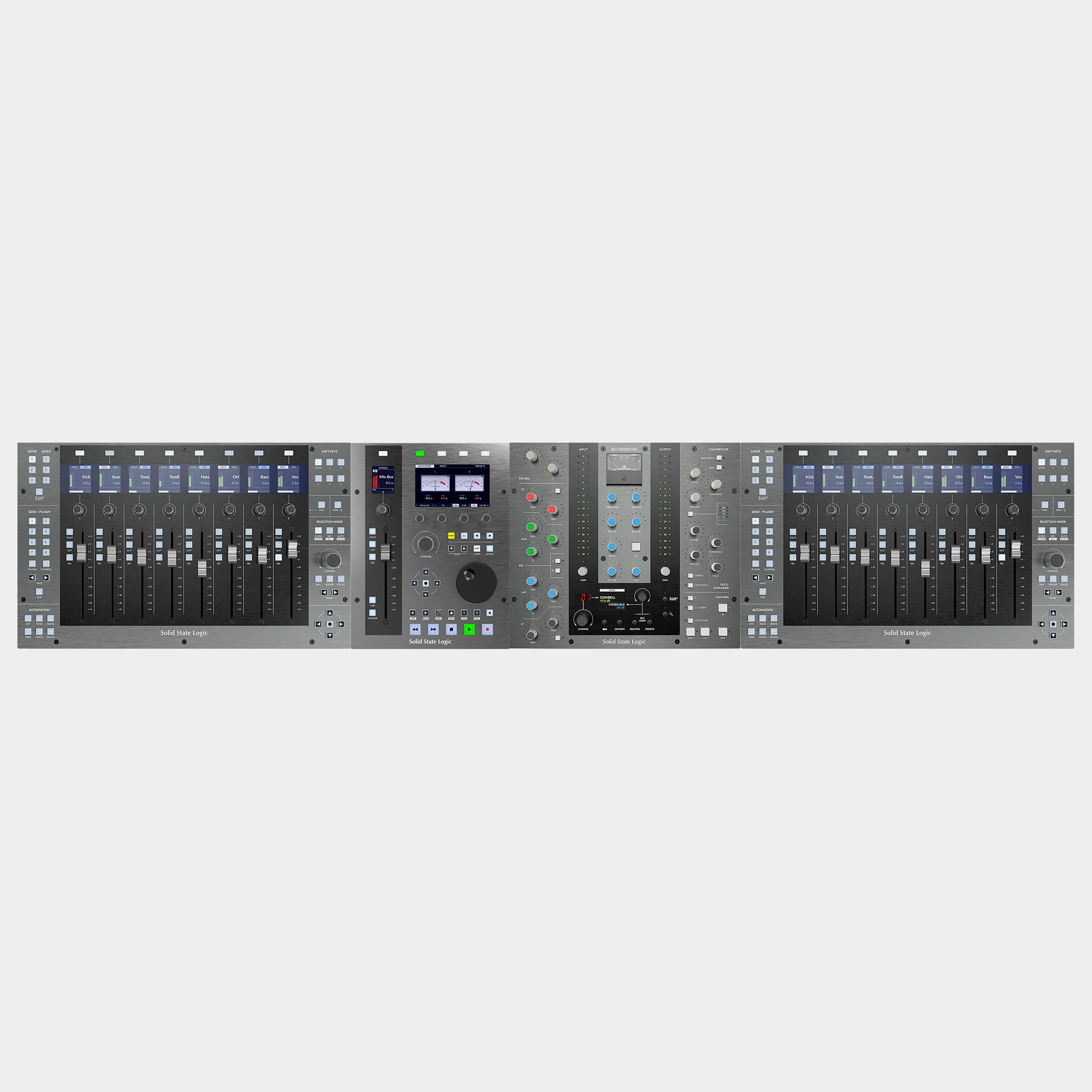 Solid State Logic SSL UF1, UC1 & Dual UF8 Bundle