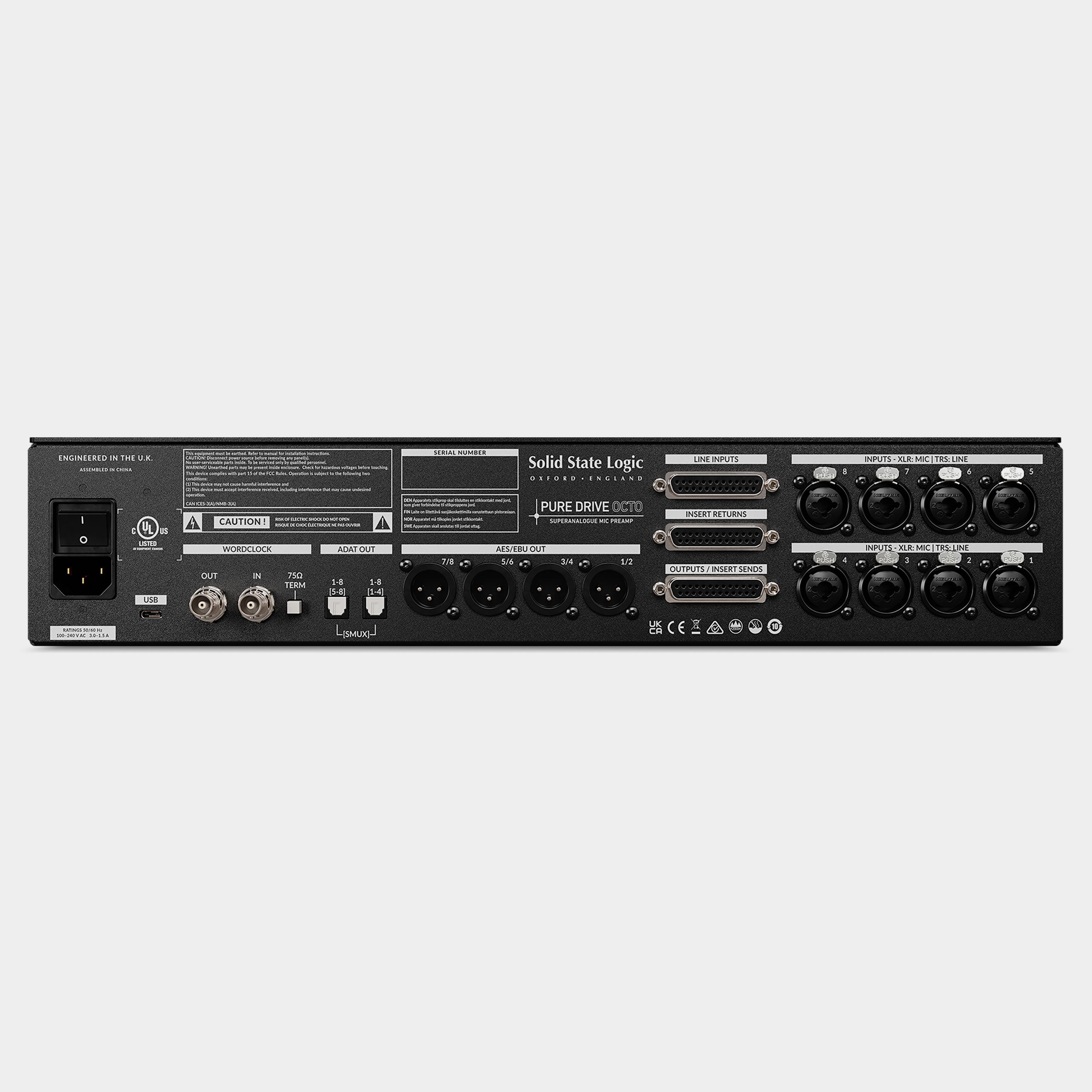 Solid State Logic SSL Pure Drive Octo