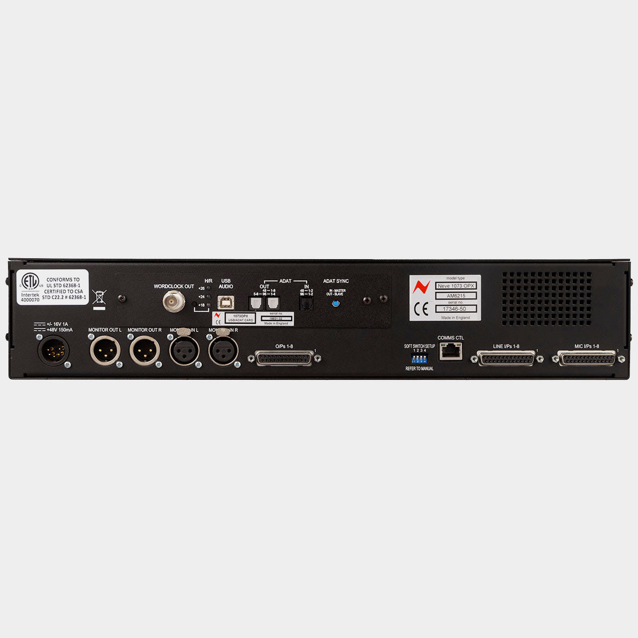 Neve 1073OPX & USB/ADAT Digital Card Bundle