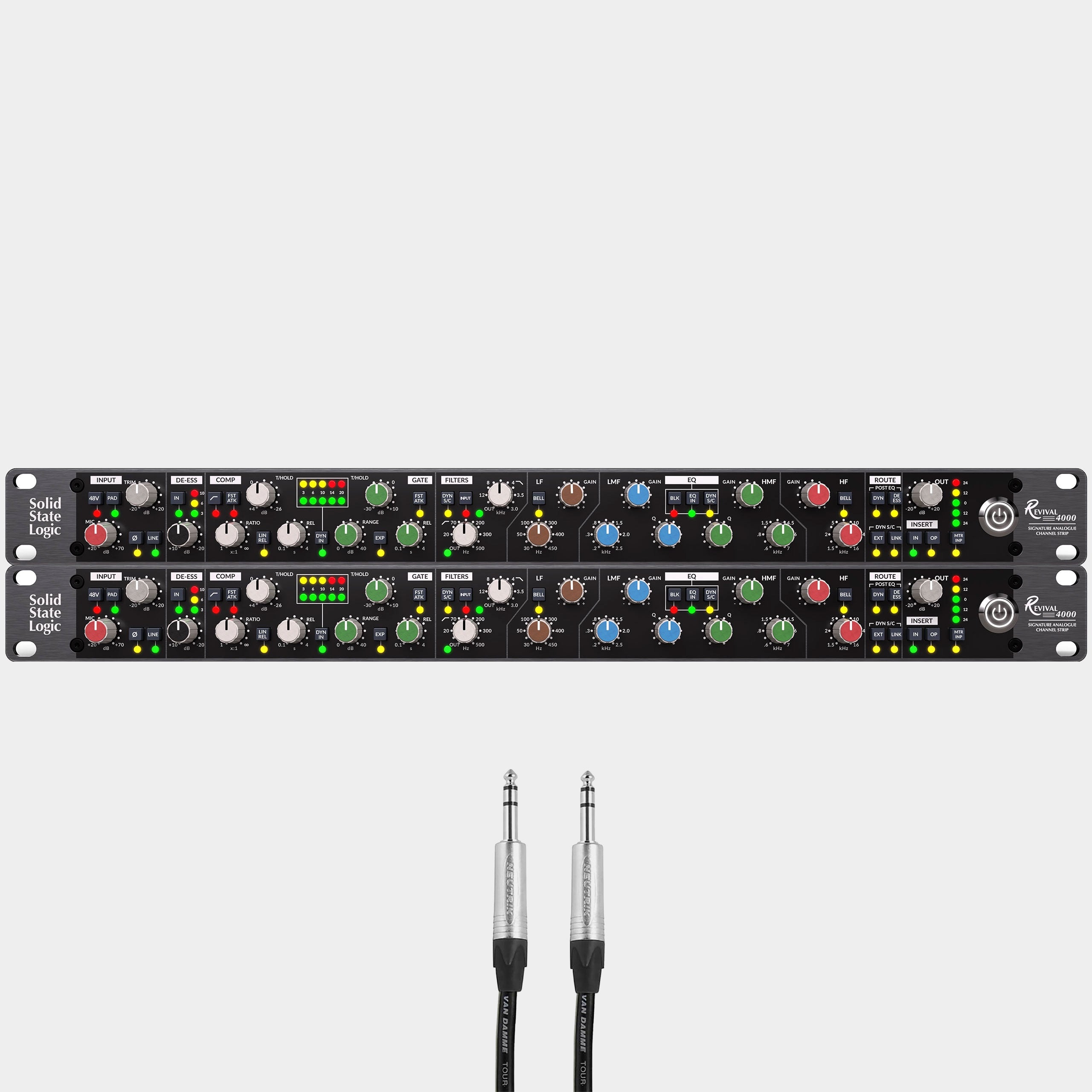 Solid State Logic SSL Revival 4000 Channel Strip Stereo Bundle