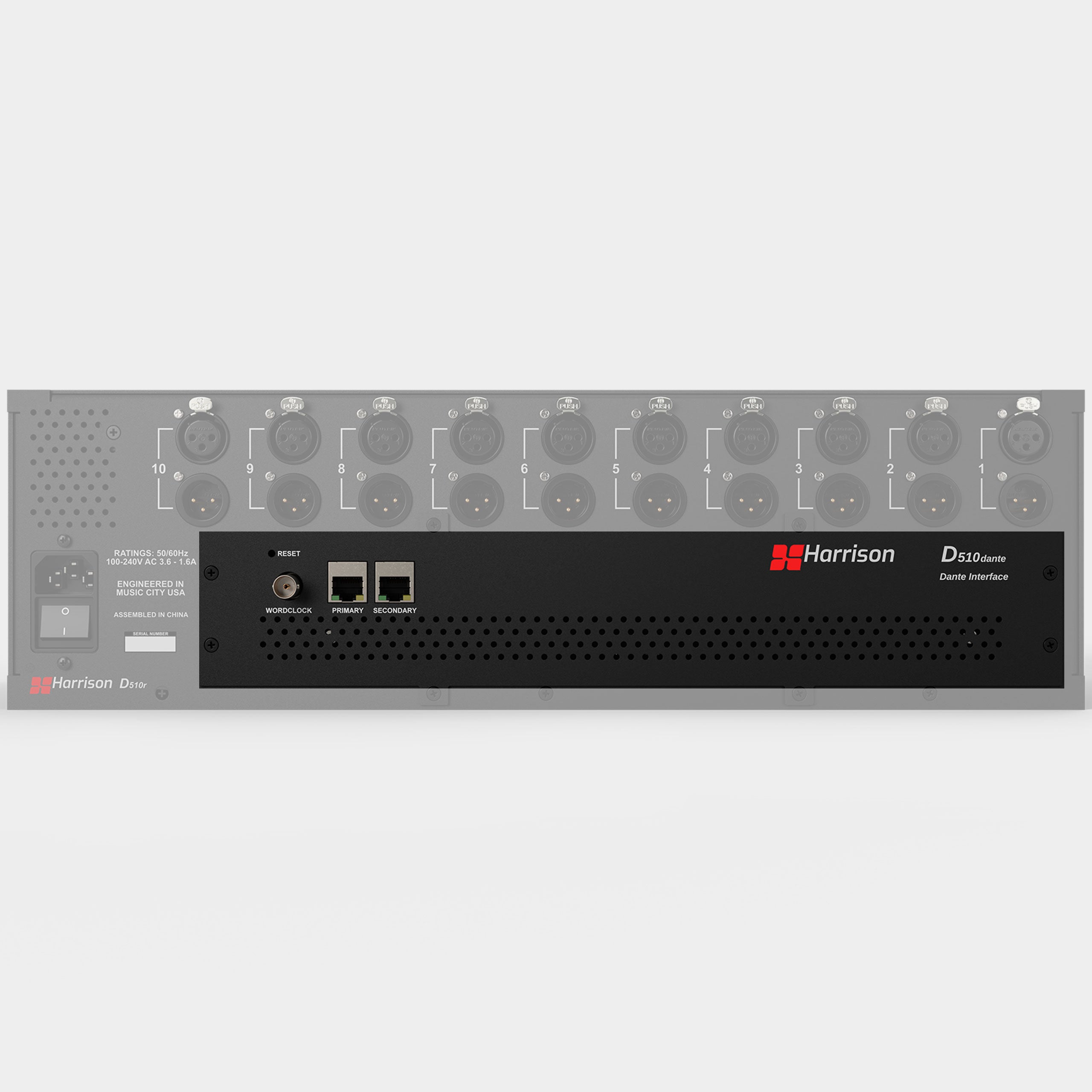 Harrison Audio Dante ADDA Card For D510R (Ex-Demo)