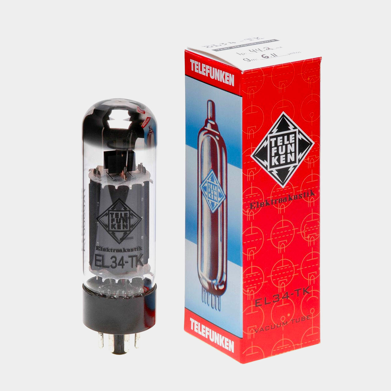 Telefunken Valve EL34-TK Vacuum Tube